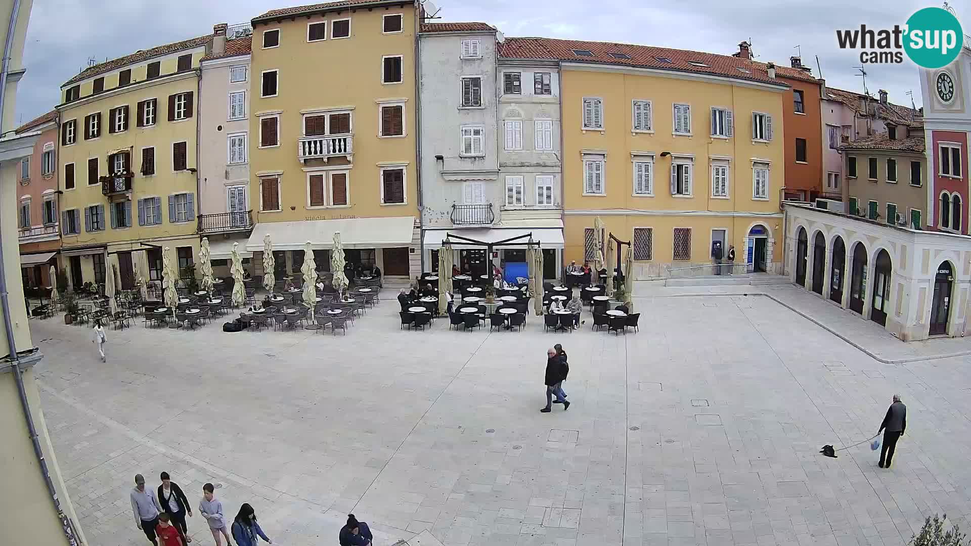Webcam Rovinj Center – Plaza Principal
