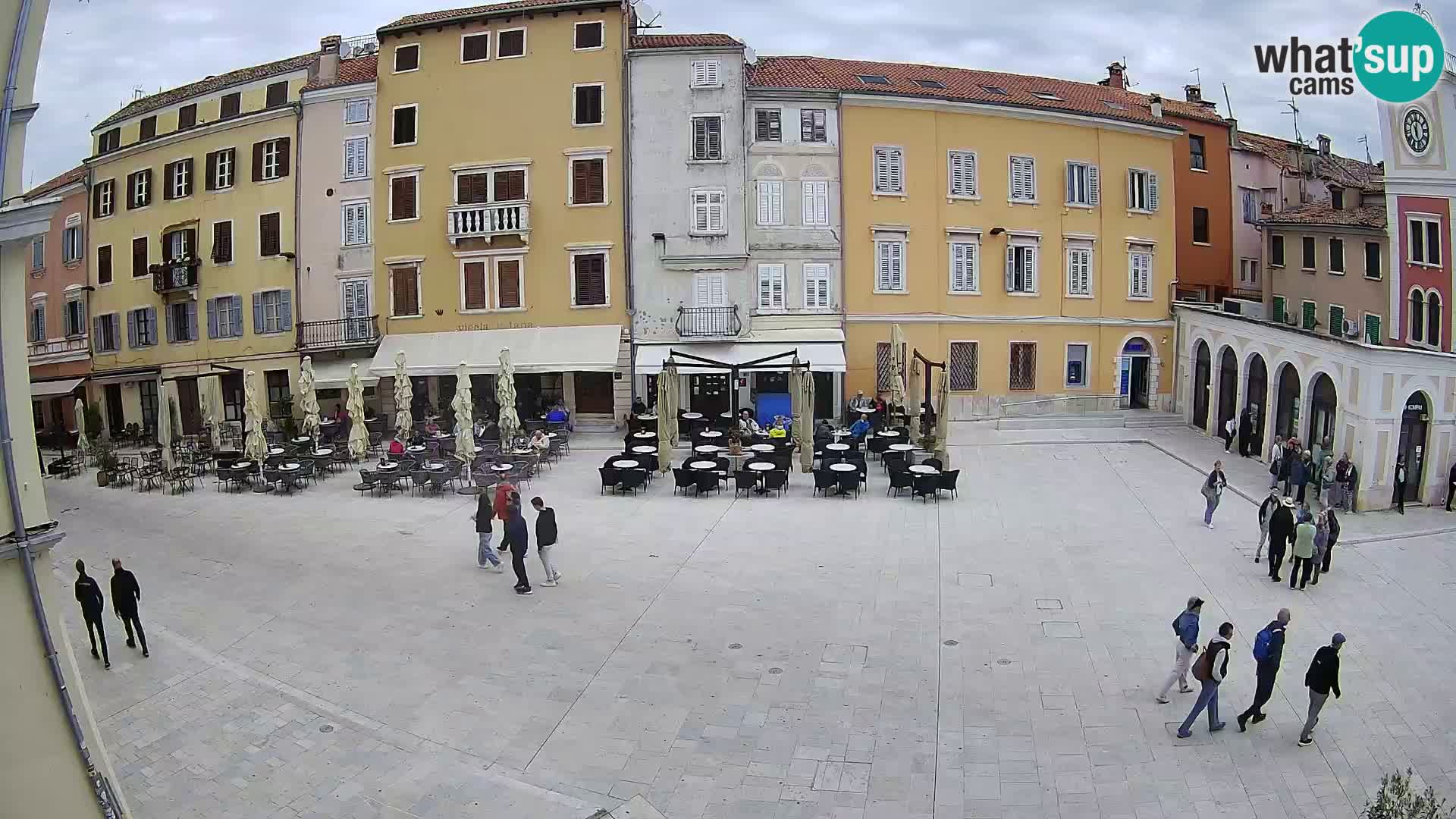 Webcam Rovinj Center – Plaza Principal