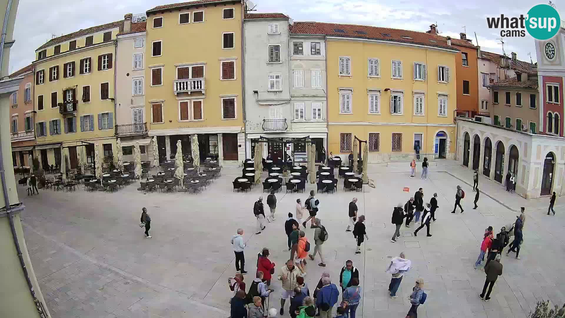 Spletna kamera Rovinj Center – Glavni trg