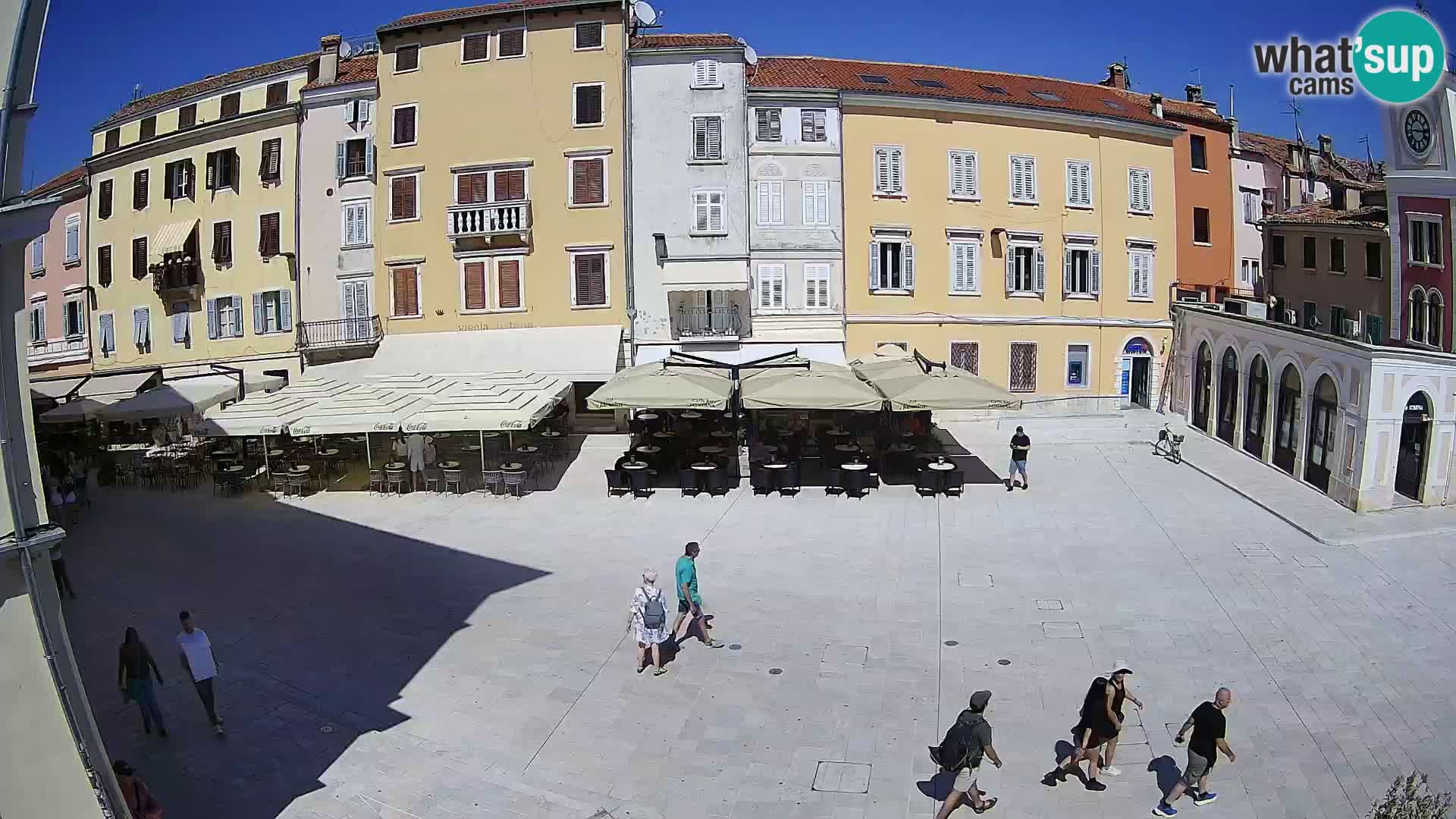Rovinj Center Webcam – Main Square