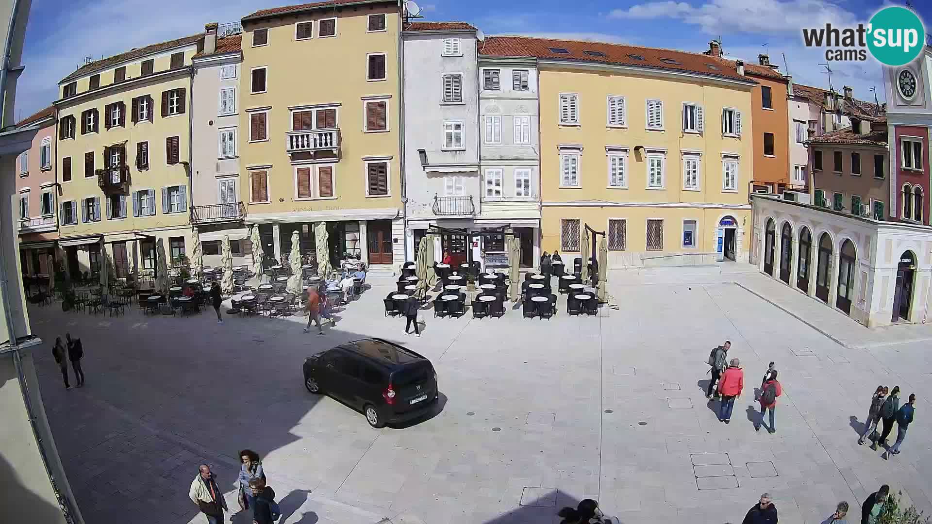 Webcam Rovinj Center – Plaza Principal