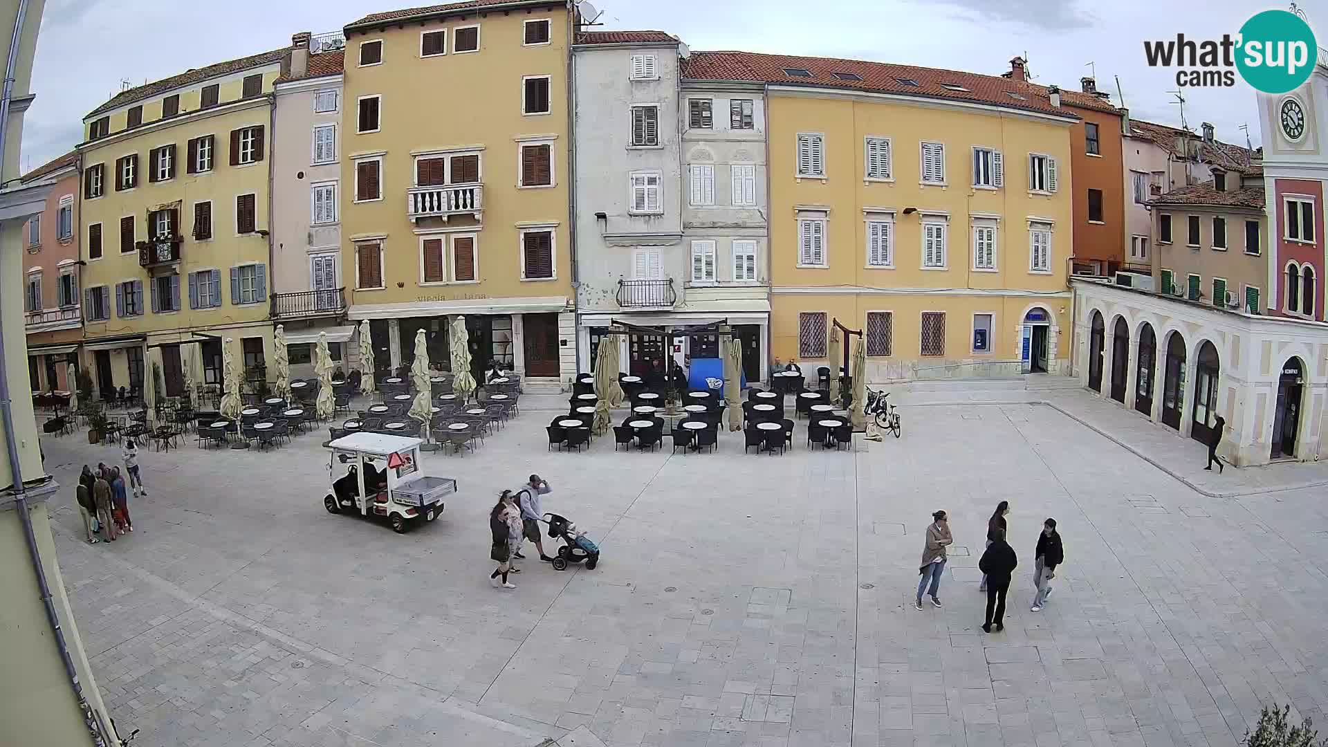 Rovinj Center Webcam – Main Square
