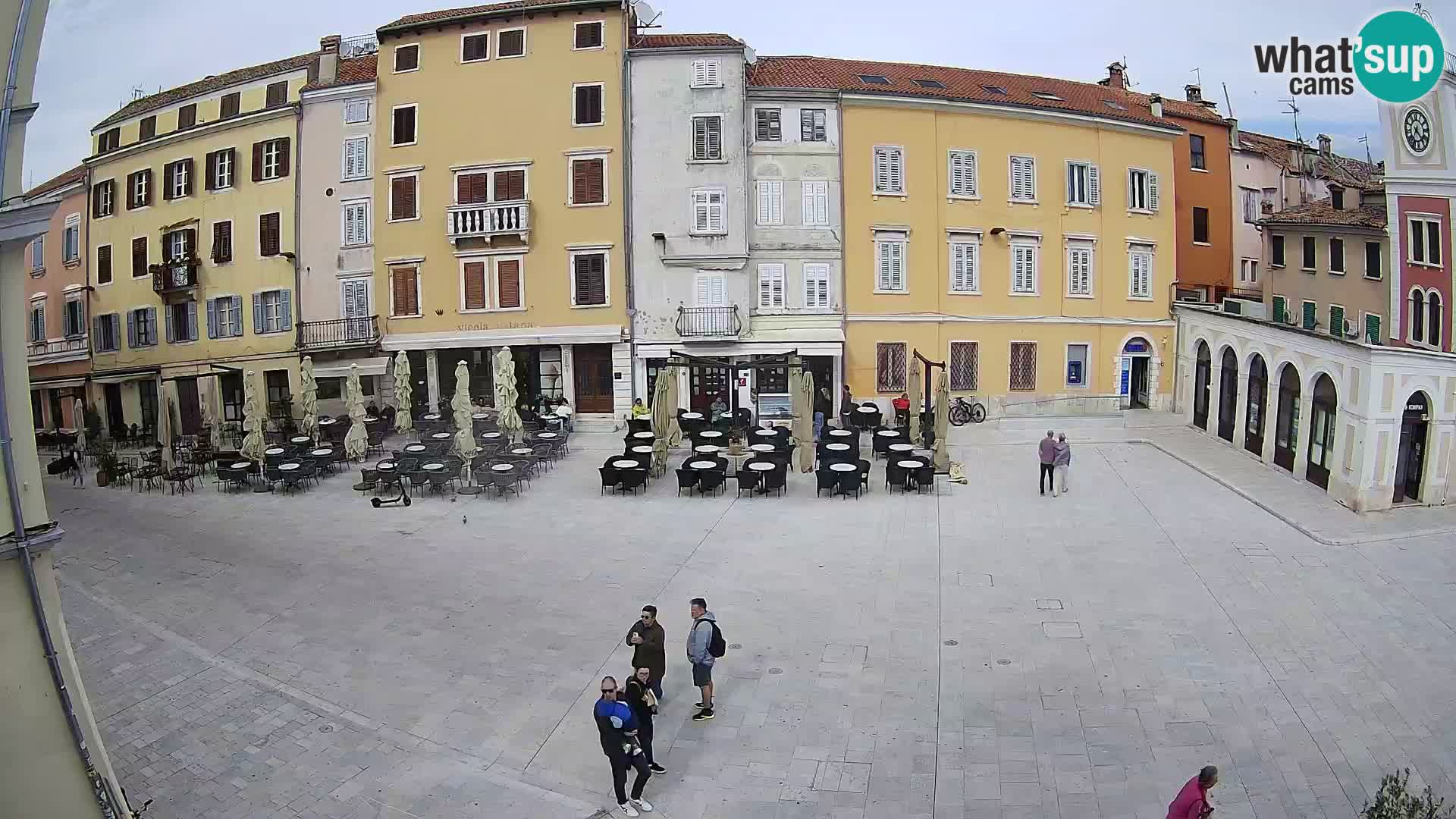 Webcam Rovinj Center – Plaza Principal