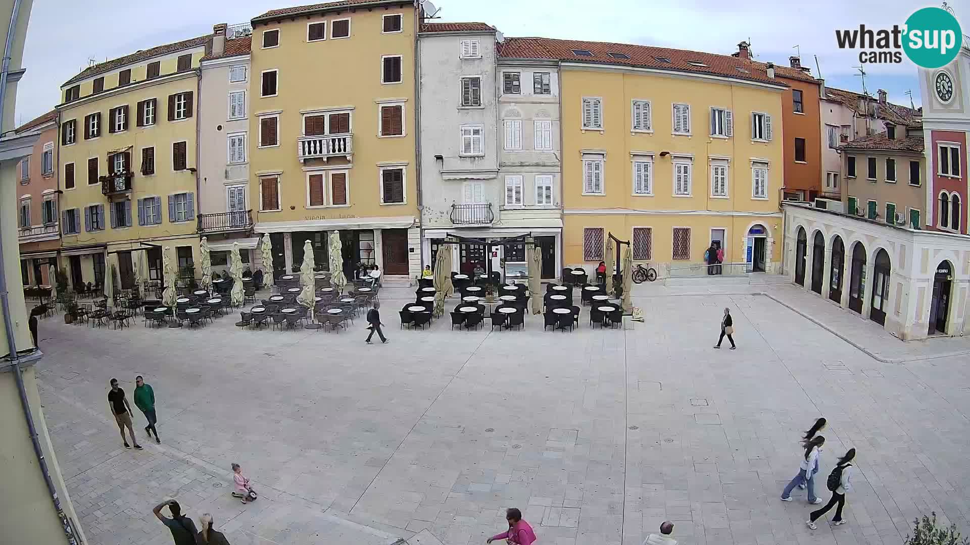 Webcam Rovinj Centre – Place Principale