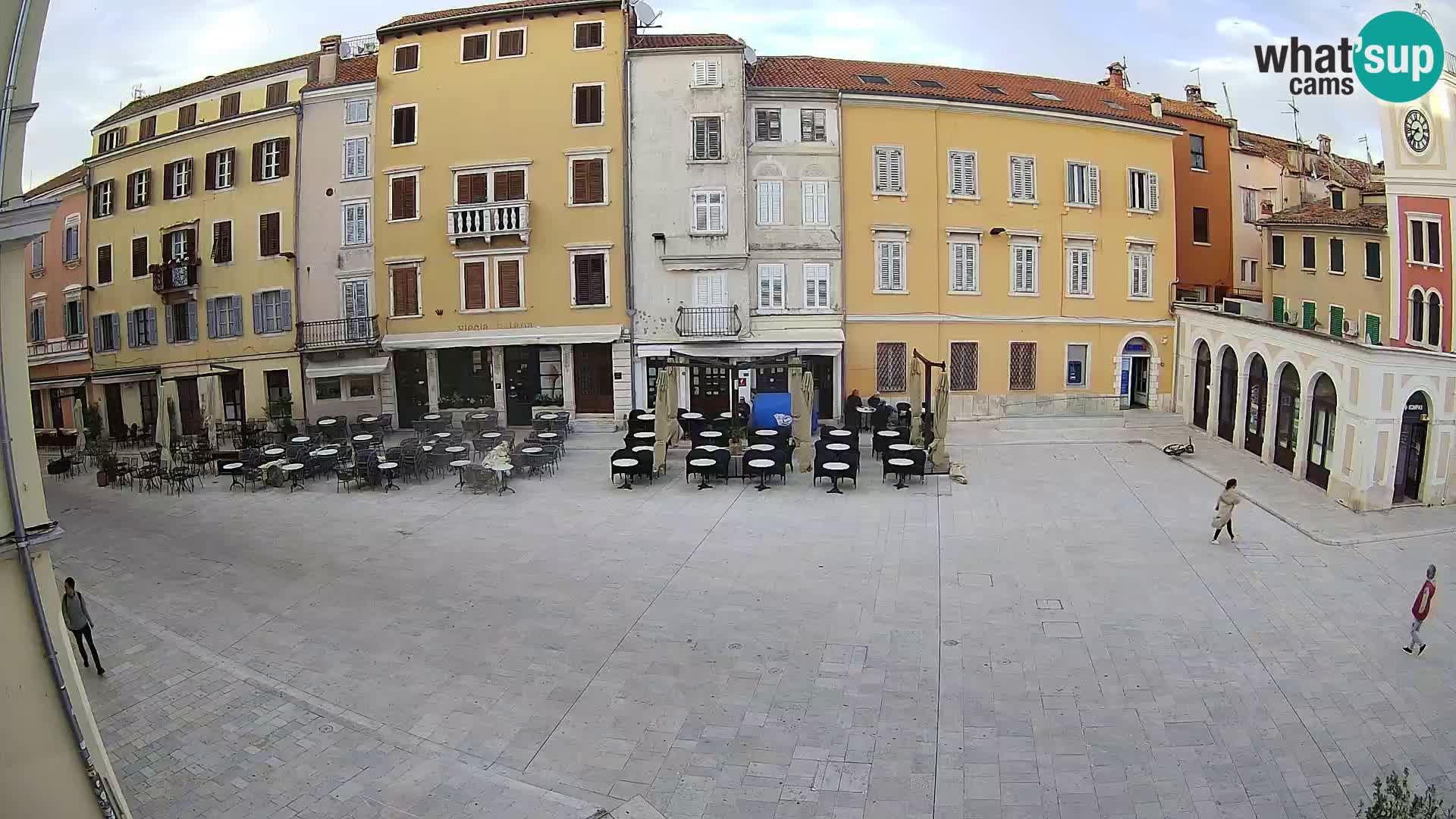 Webcam Rovinj Center – Plaza Principal