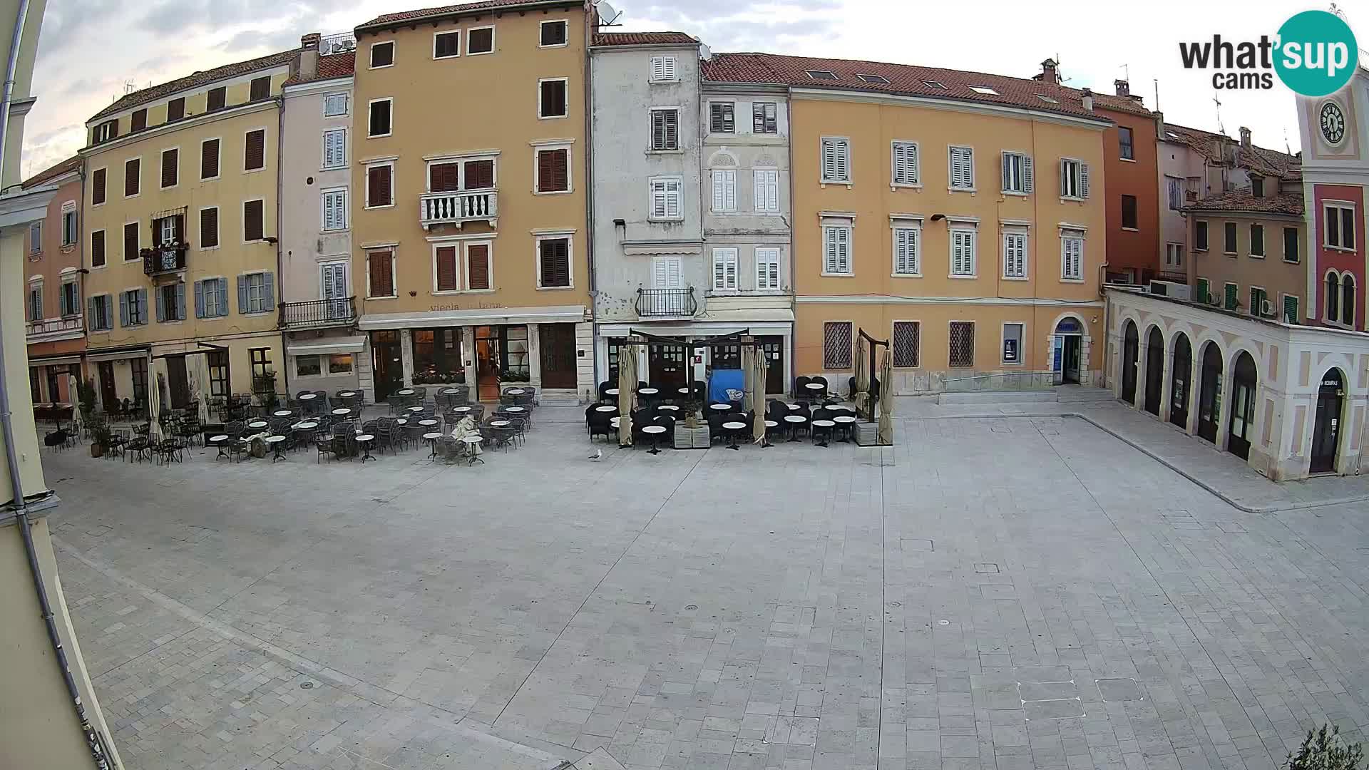 Webcam Rovinj Center – Plaza Principal