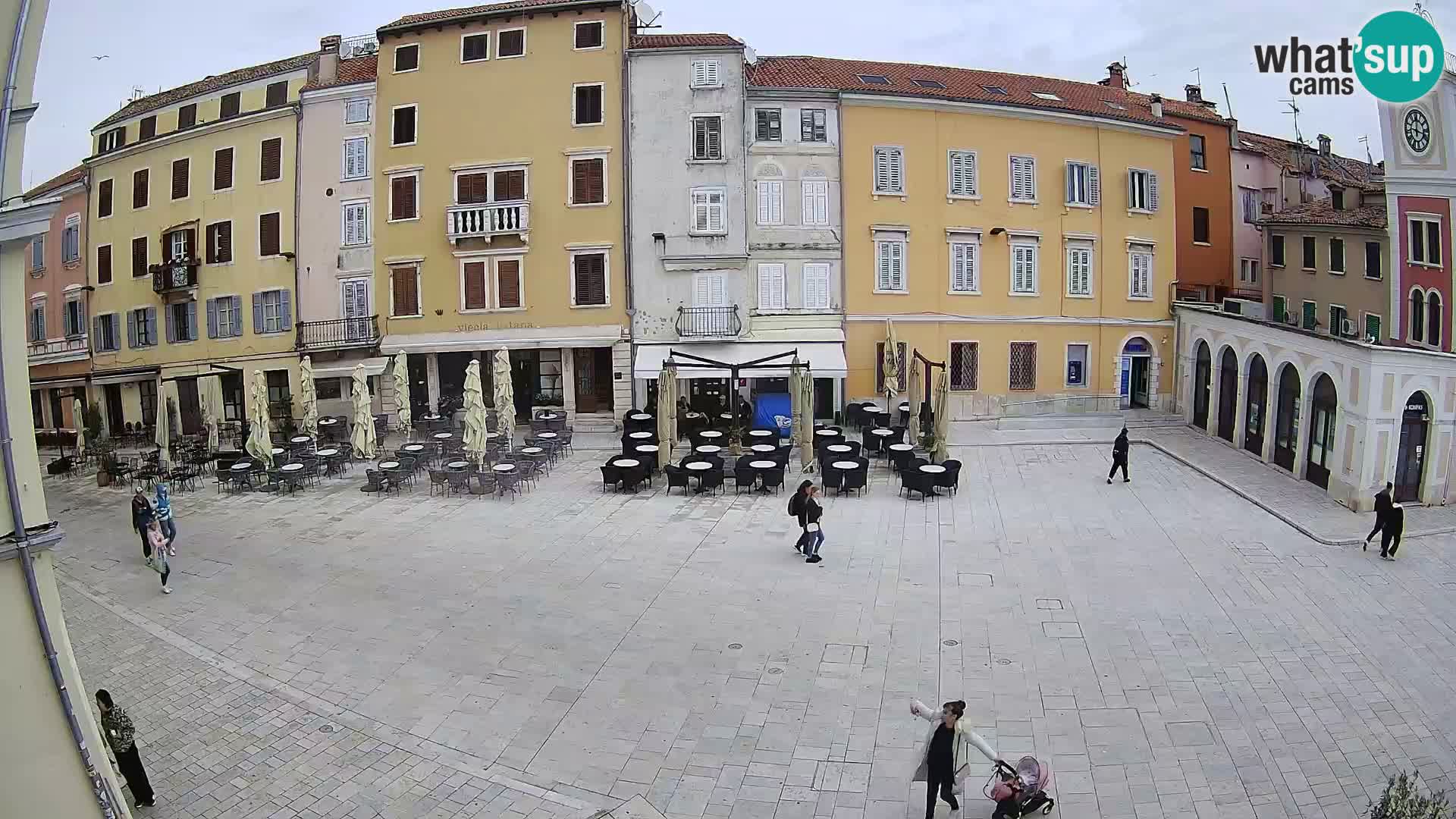 Webcam Rovigno Centro – Piazza Centrale