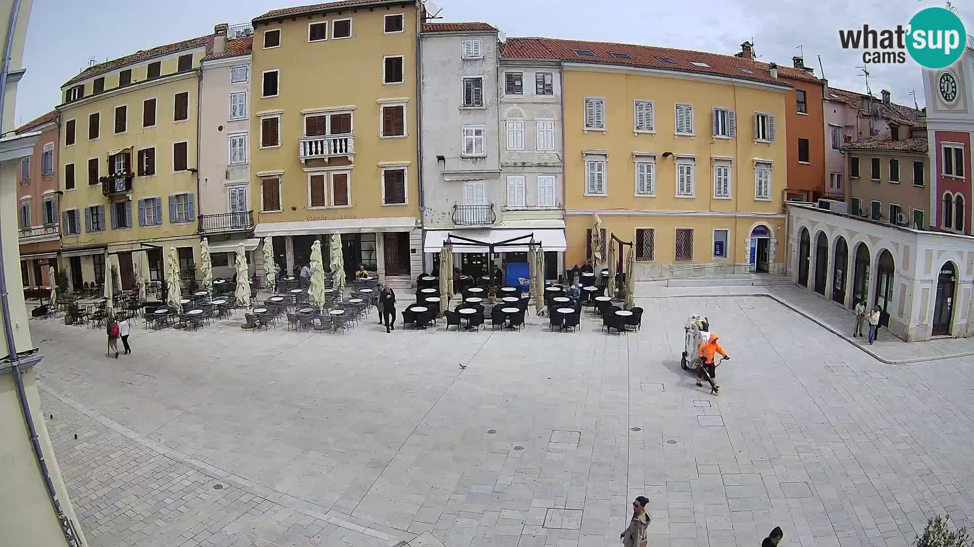 Rovinj Center Webcam – Main Square