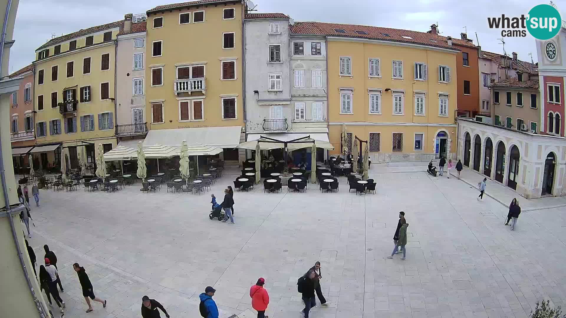 Rovinj Center Webcam – Main Square