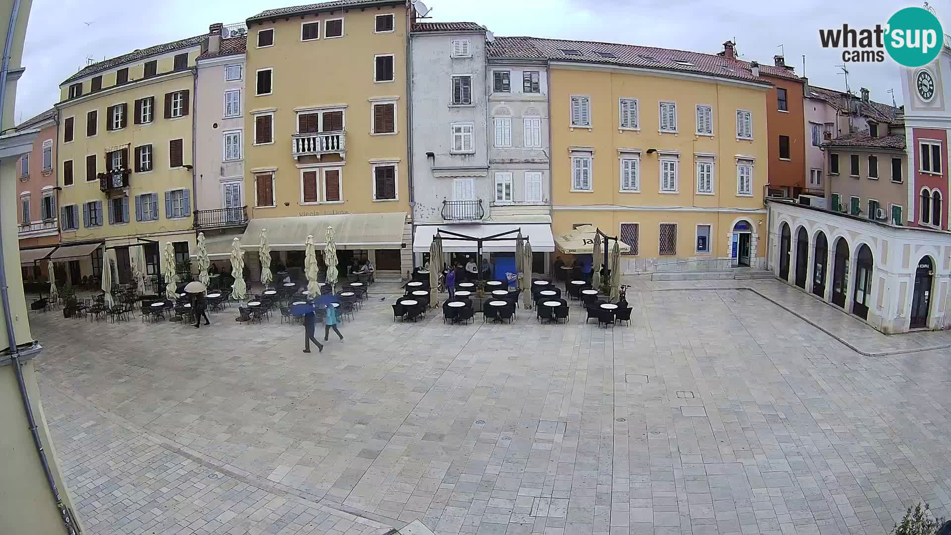 Webcam Rovinj Centre – Place Principale