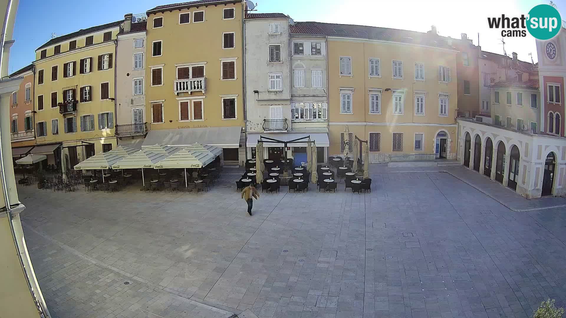 Webcam Rovinj Center – Plaza Principal