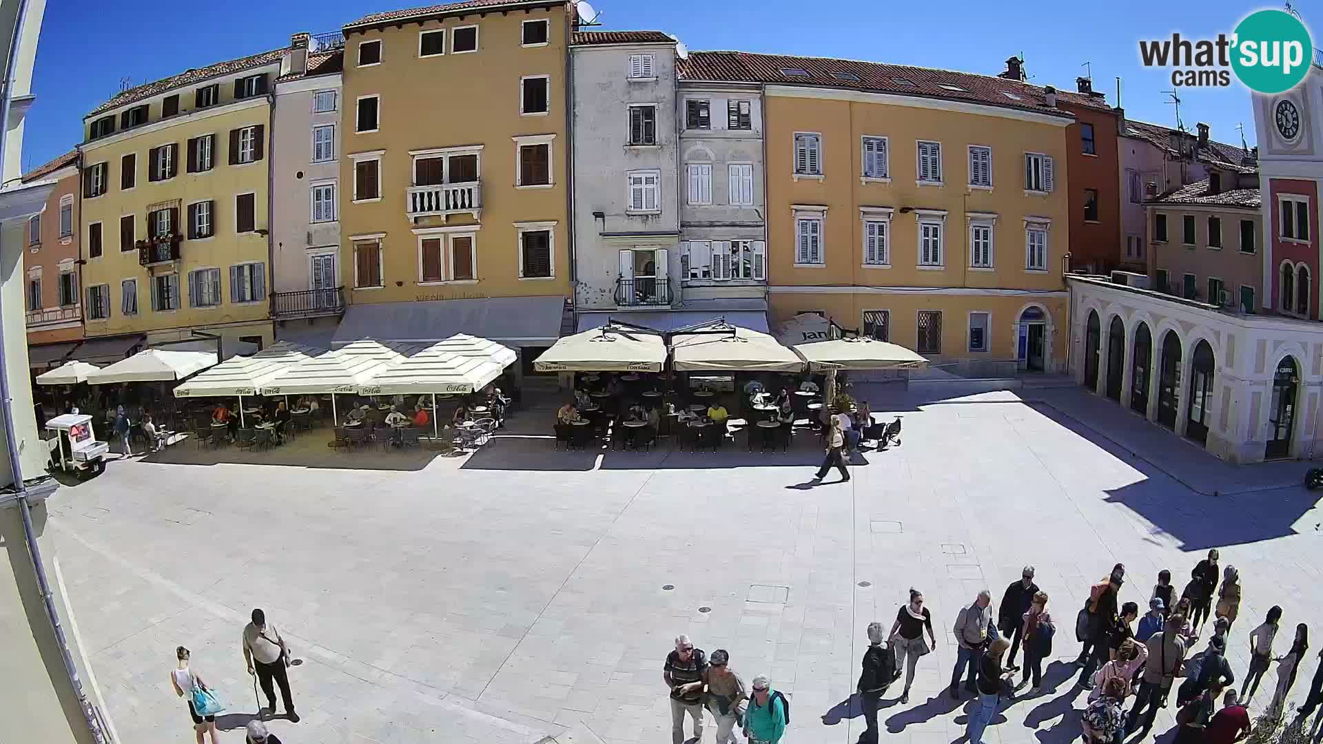 Webcam Rovigno Centro – Piazza Centrale