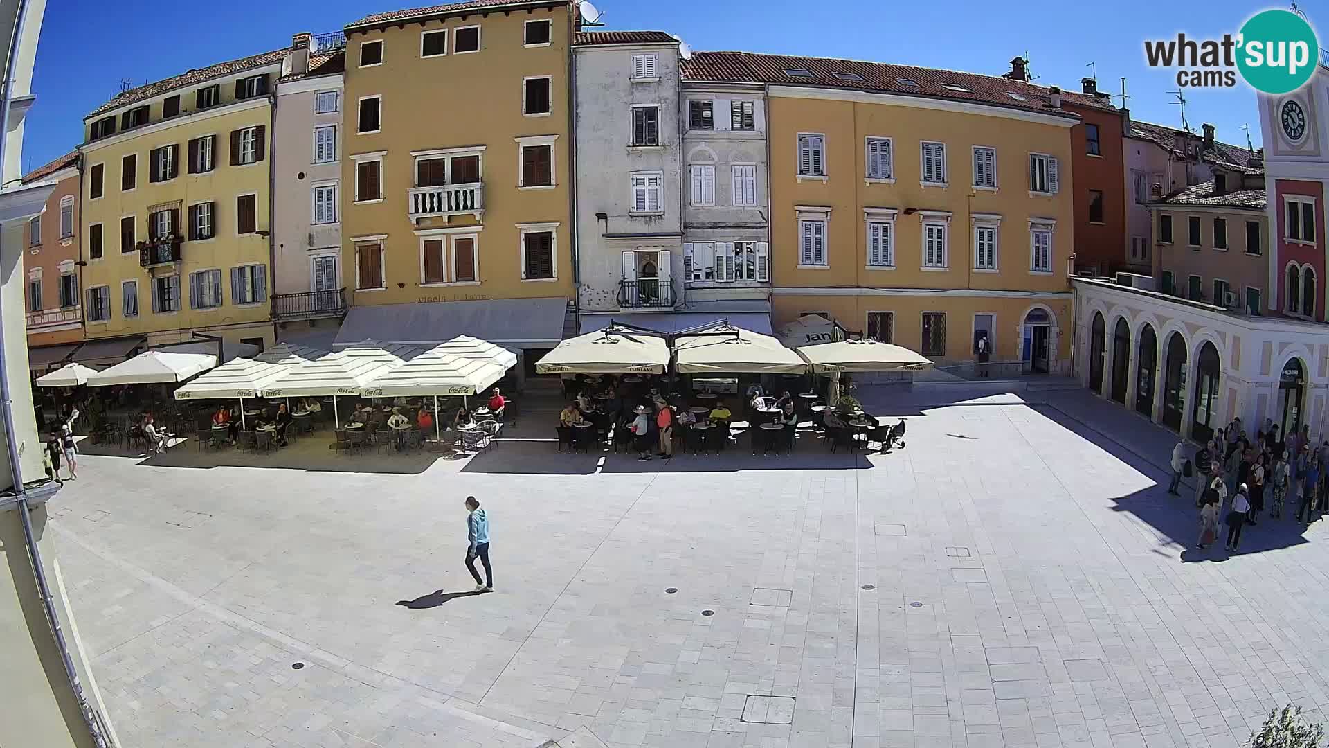 Spletna kamera Rovinj Center – Glavni trg