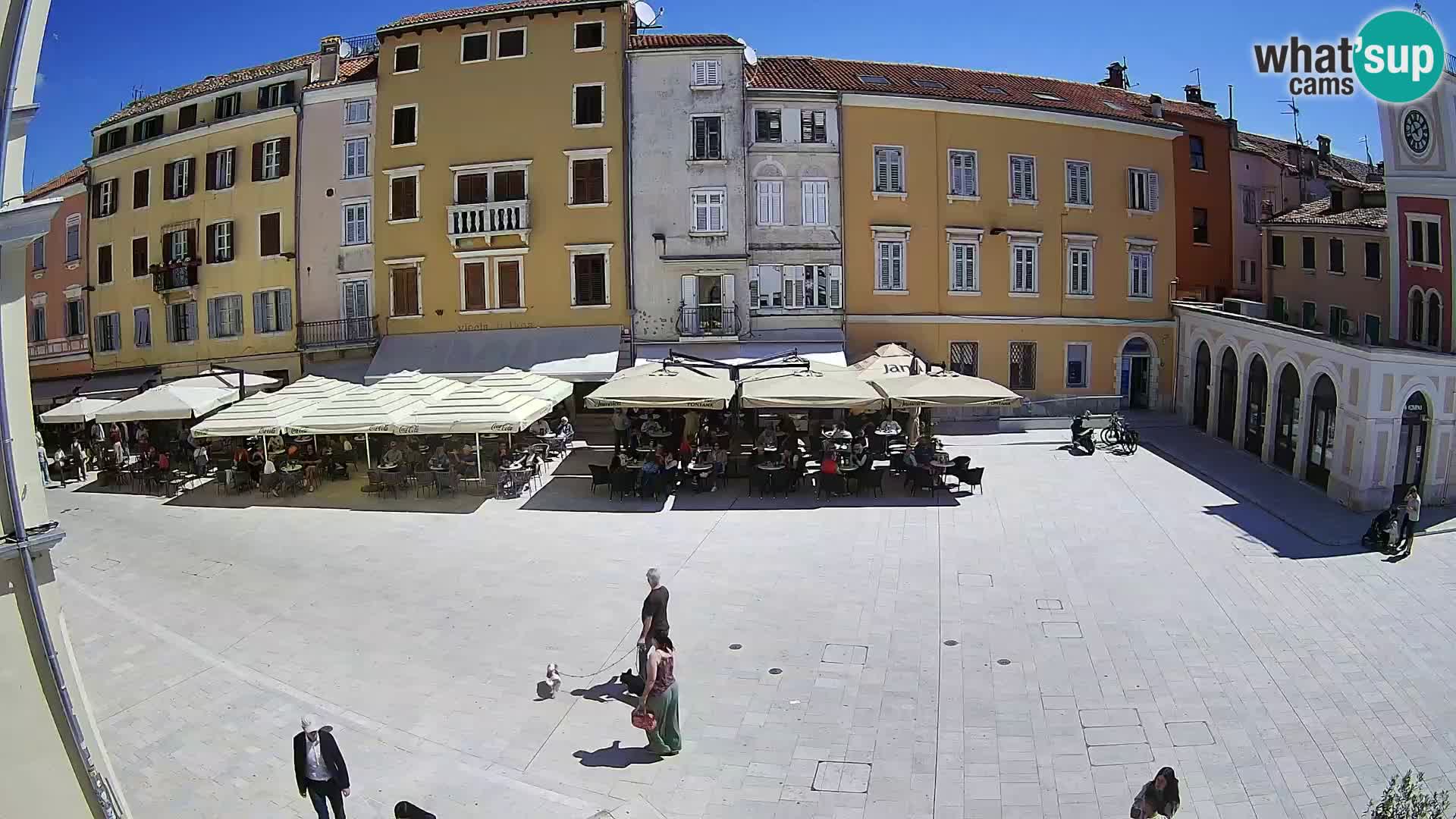 Webcam Rovigno Centro – Piazza Centrale