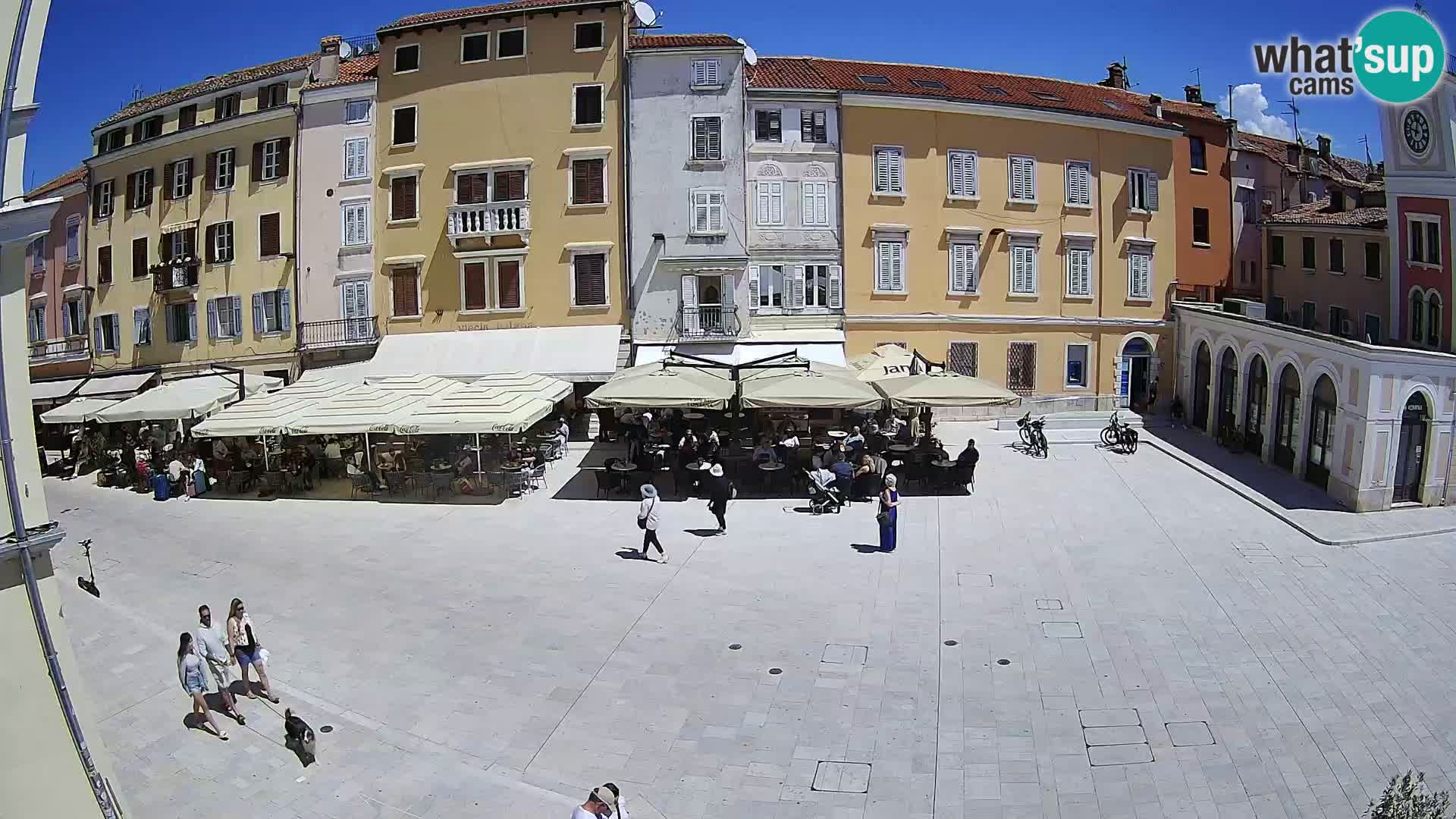 Rovinj Center Webcam – Main Square