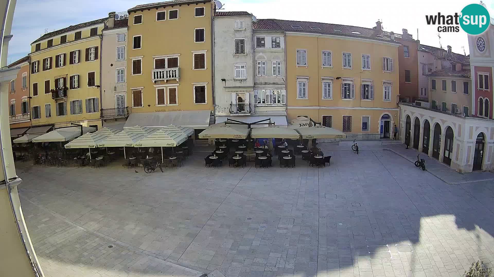 Webcam Rovinj Center – Plaza Principal