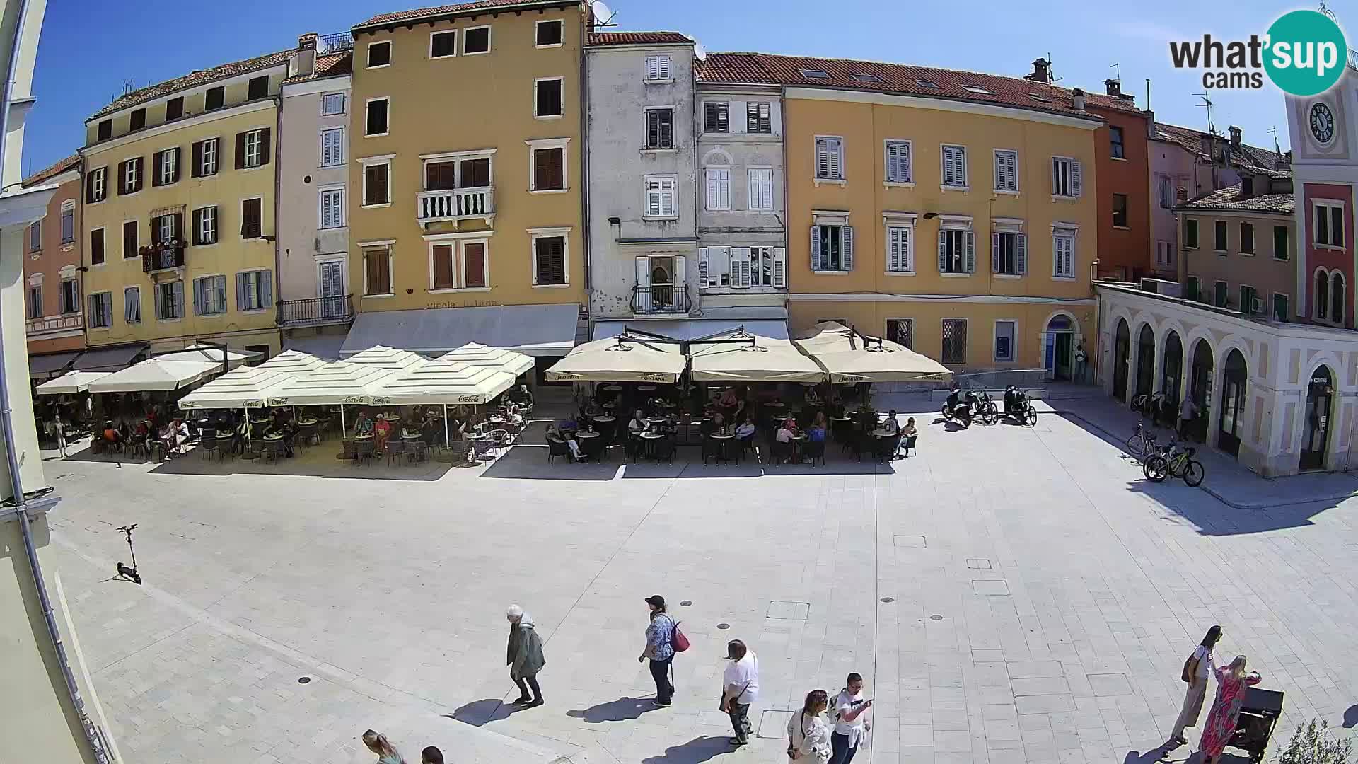 Webcam Rovigno Centro – Piazza Centrale