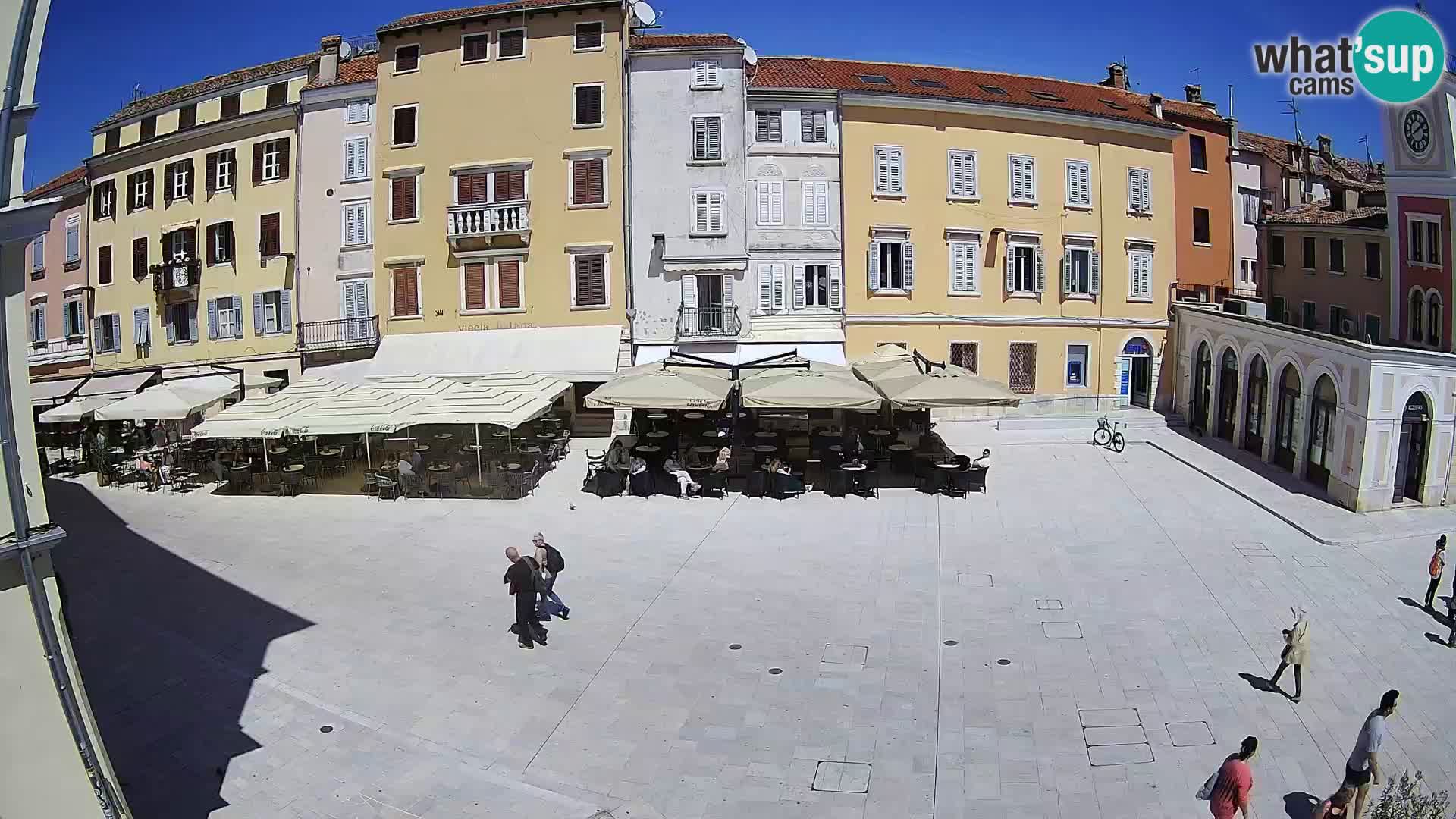 Webcam Rovinj Center – Plaza Principal