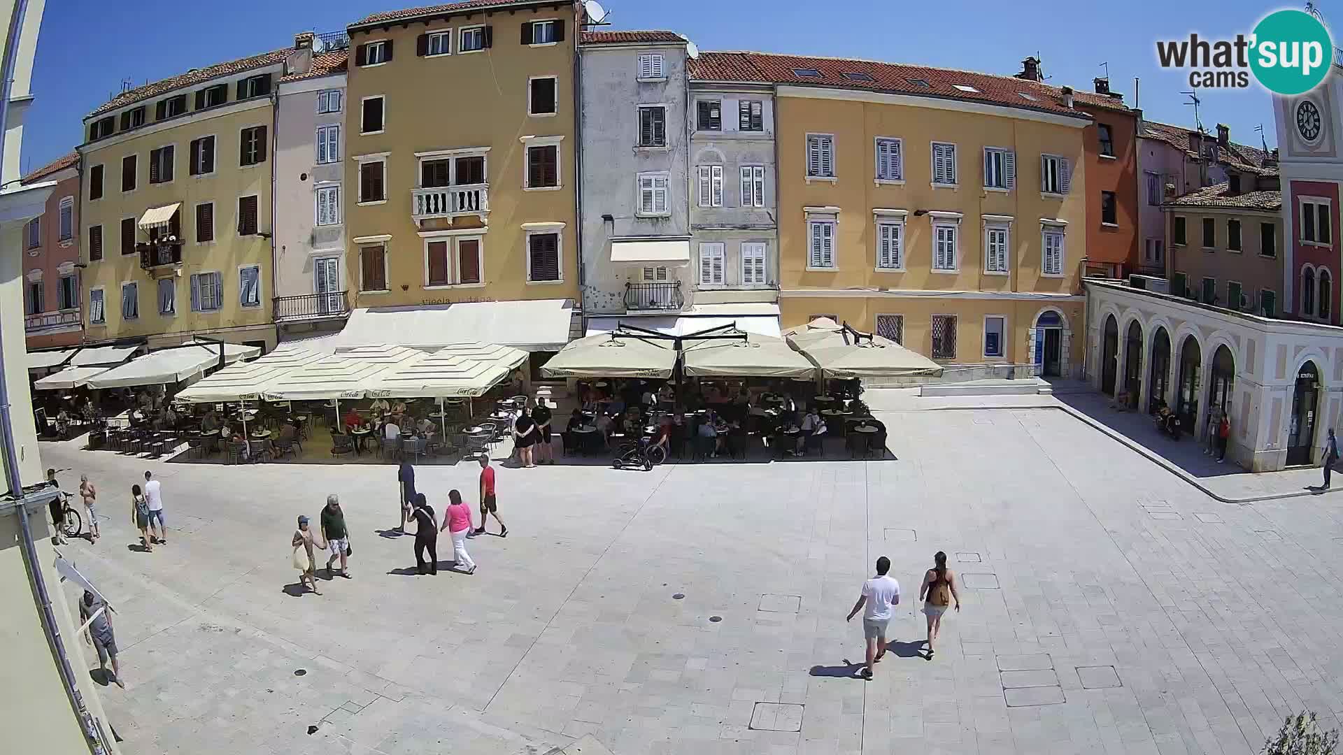 Rovinj Center Webcam – Main Square