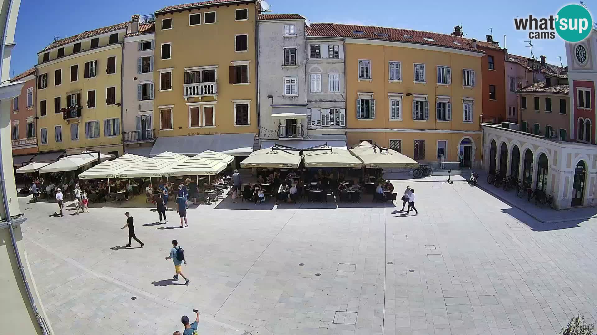 Rovinj Center Webcam – Main Square