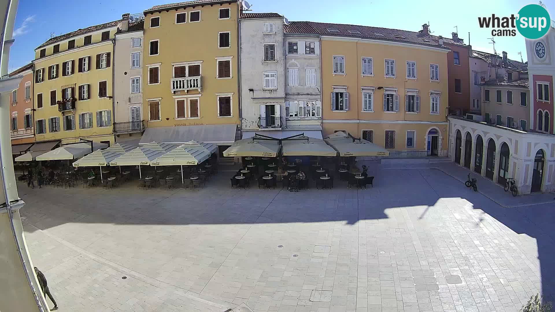 Webcam Rovinj Center – Plaza Principal