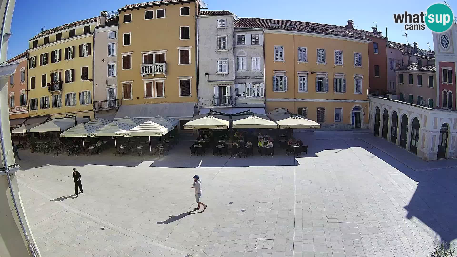 Webcam Rovinj Center – Plaza Principal