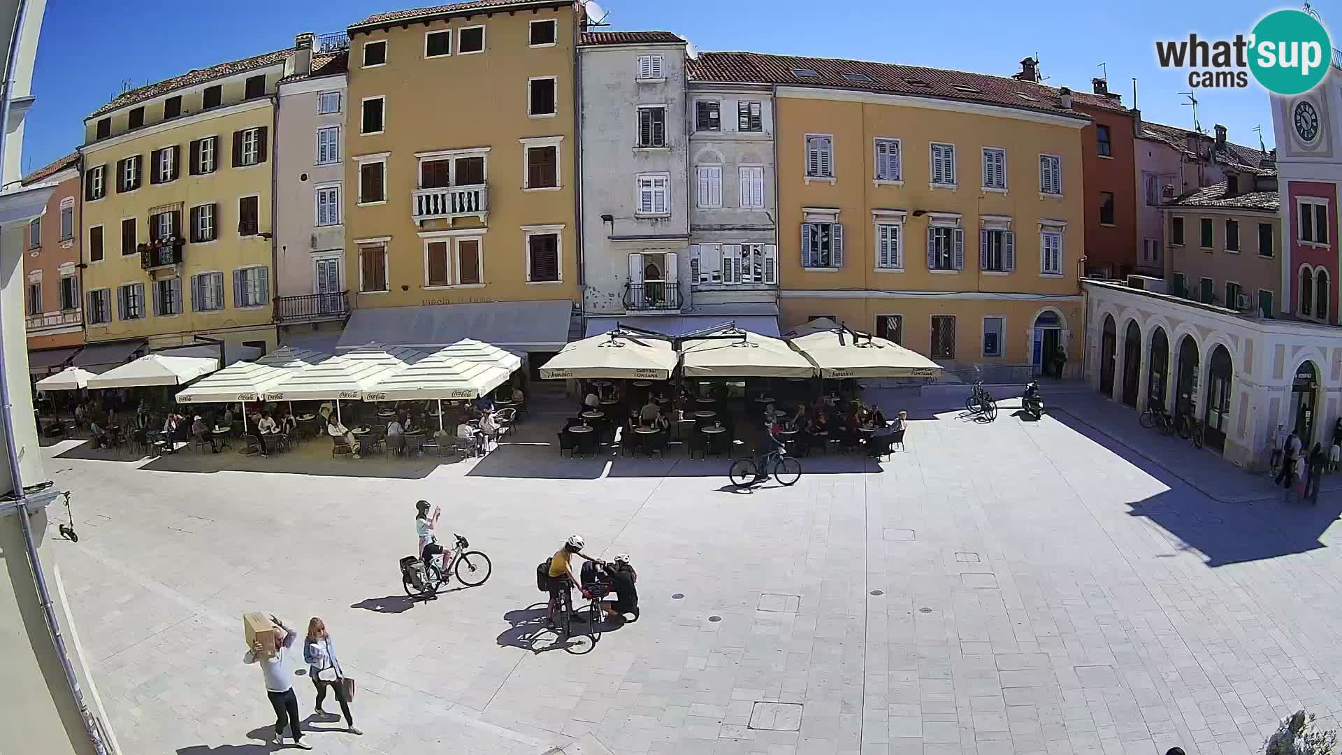 Webcam Rovigno Centro – Piazza Centrale