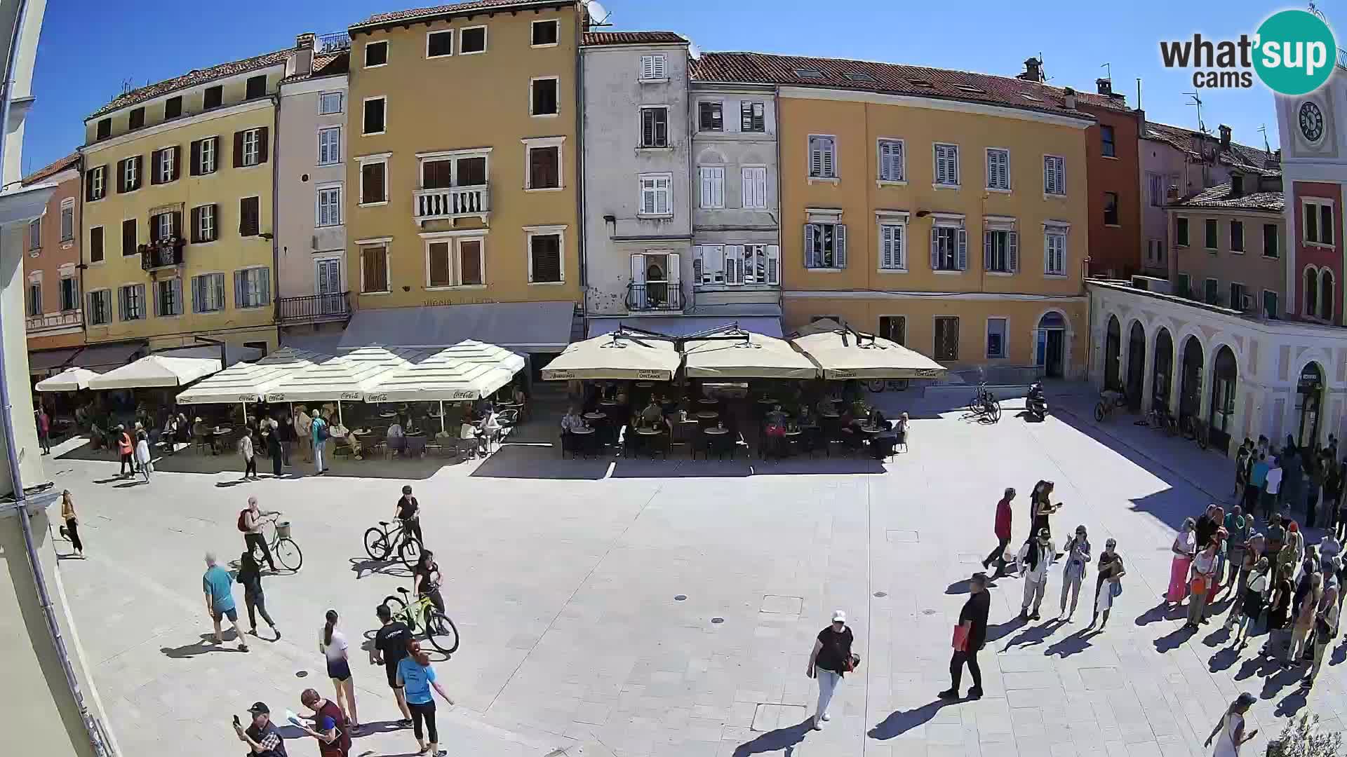 Webcam Rovigno Centro – Piazza Centrale