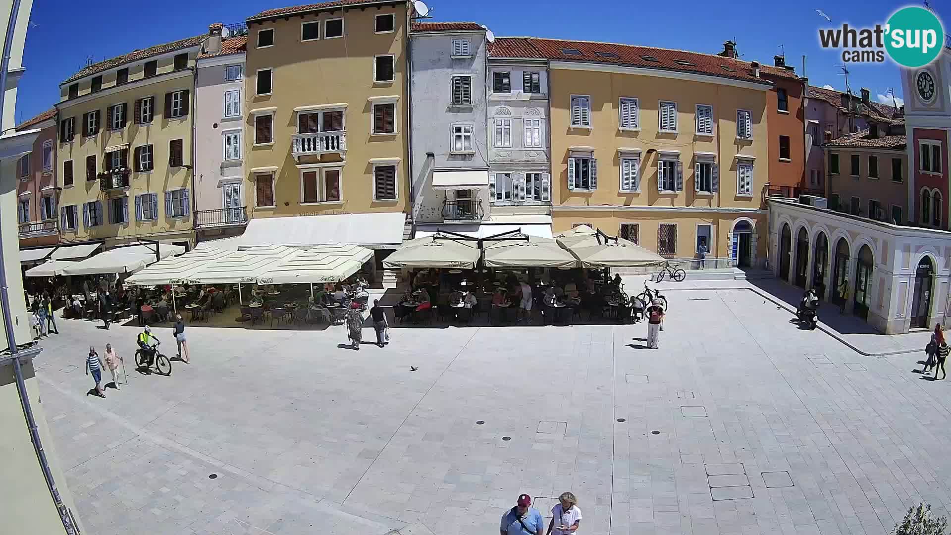 Spletna kamera Rovinj Center – Glavni trg