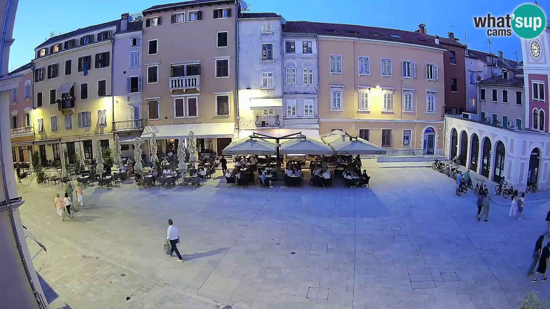 Webcam Rovinj Center – Plaza Principal