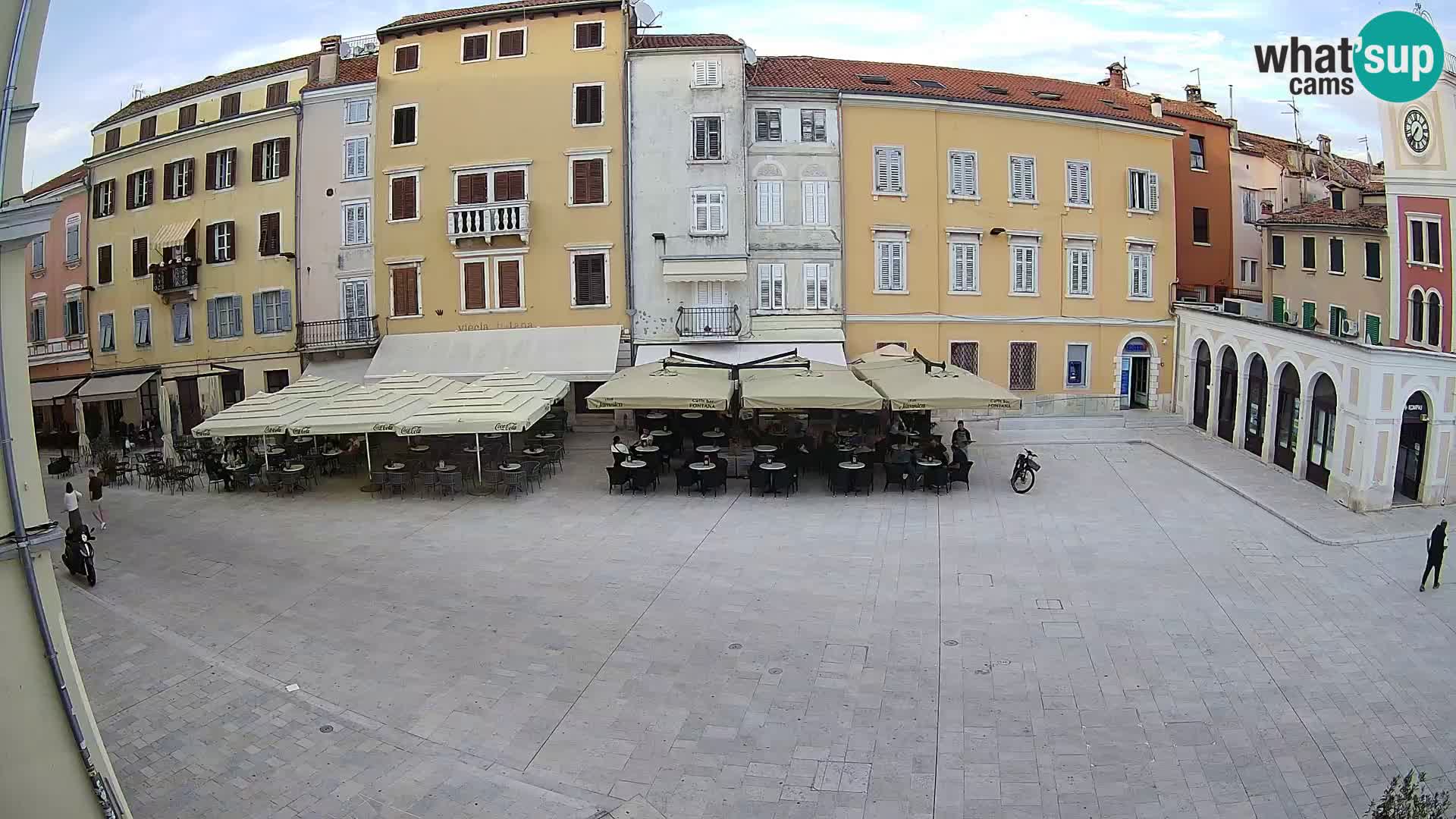 Spletna kamera Rovinj Center – Glavni trg