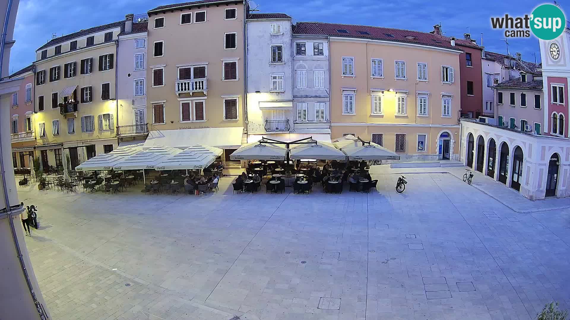 Webcam Rovinj Center – Plaza Principal