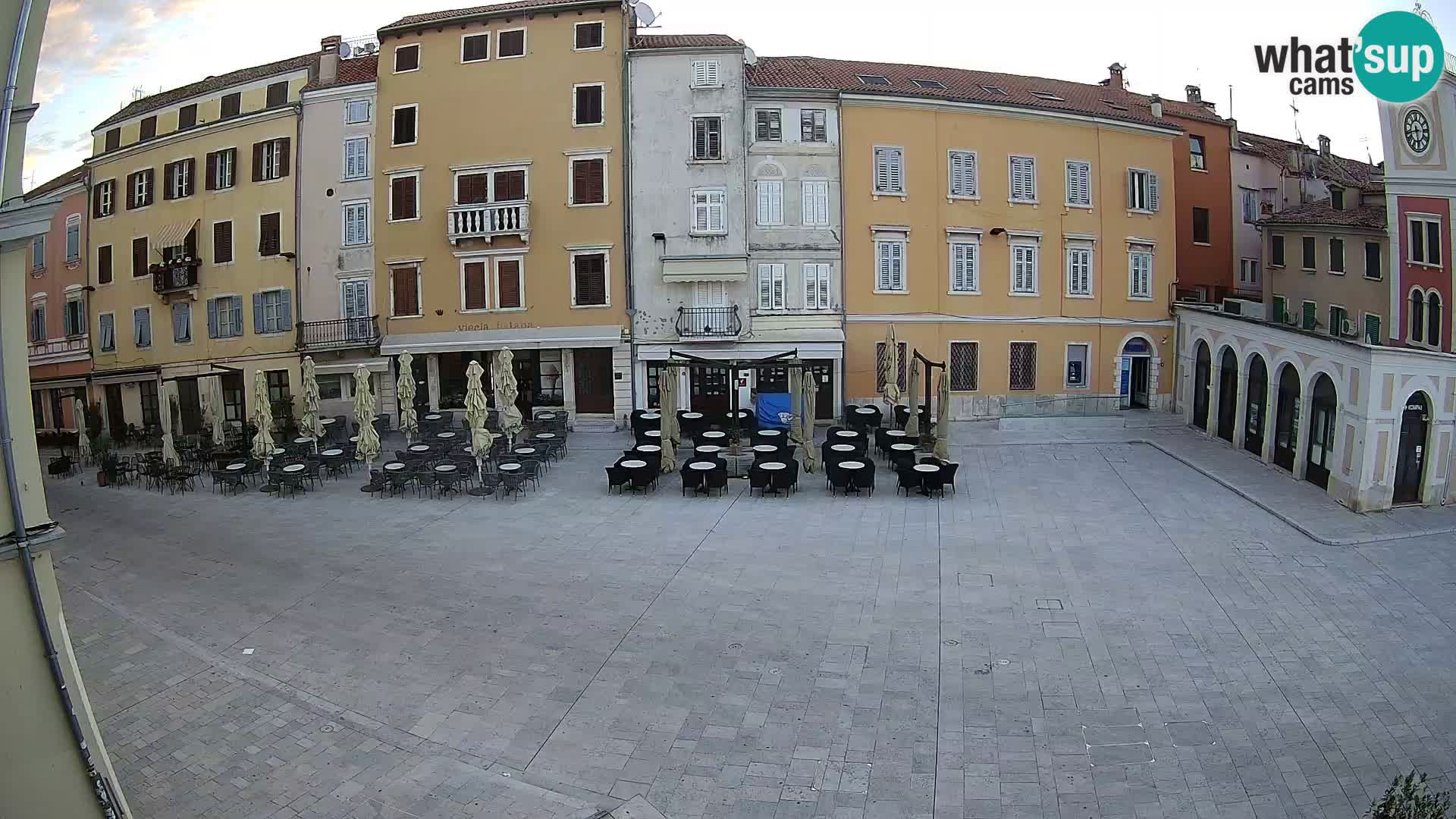 Rovinj Center Webcam – Main Square