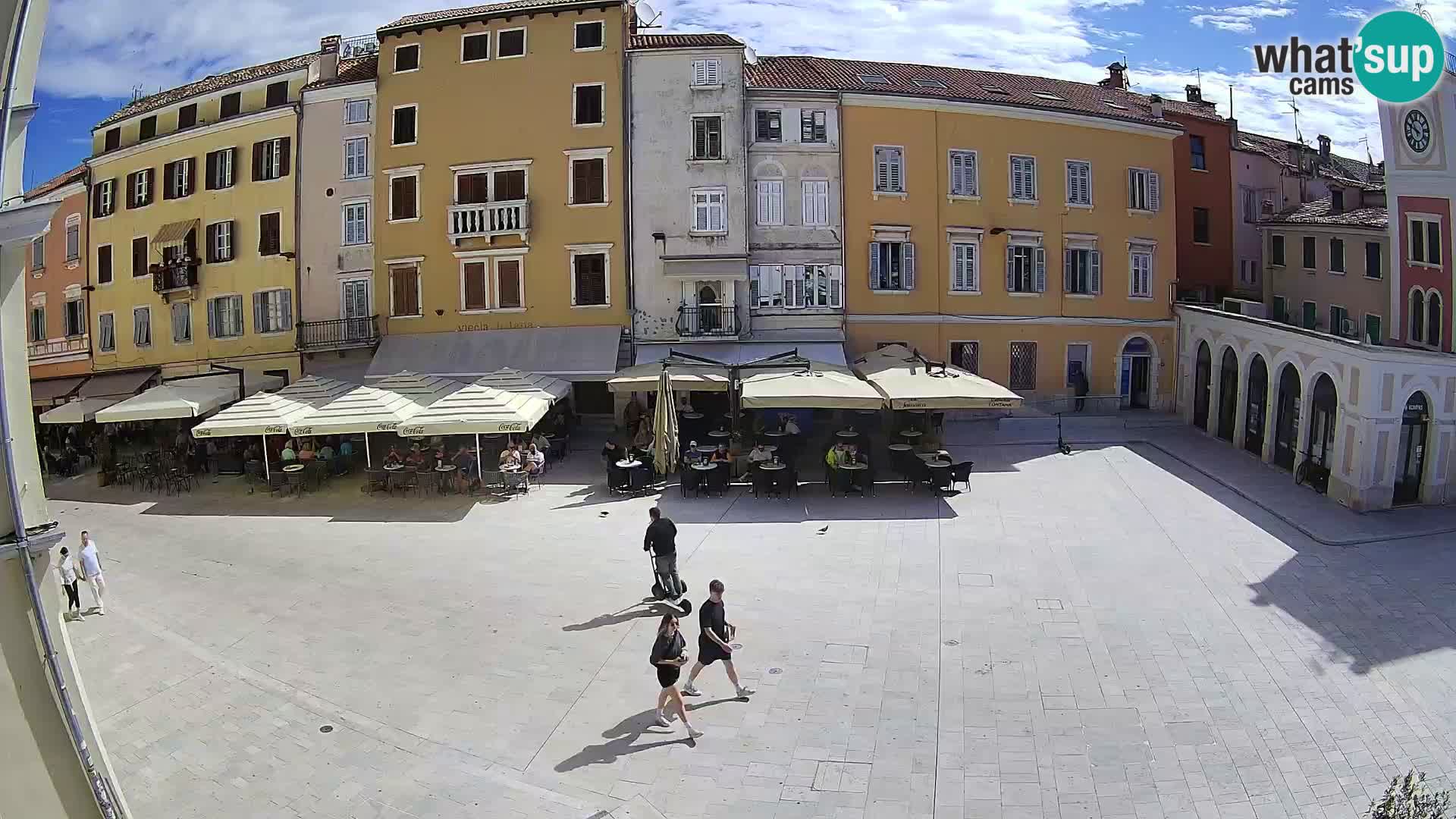 Rovinj Center Webcam – Main Square