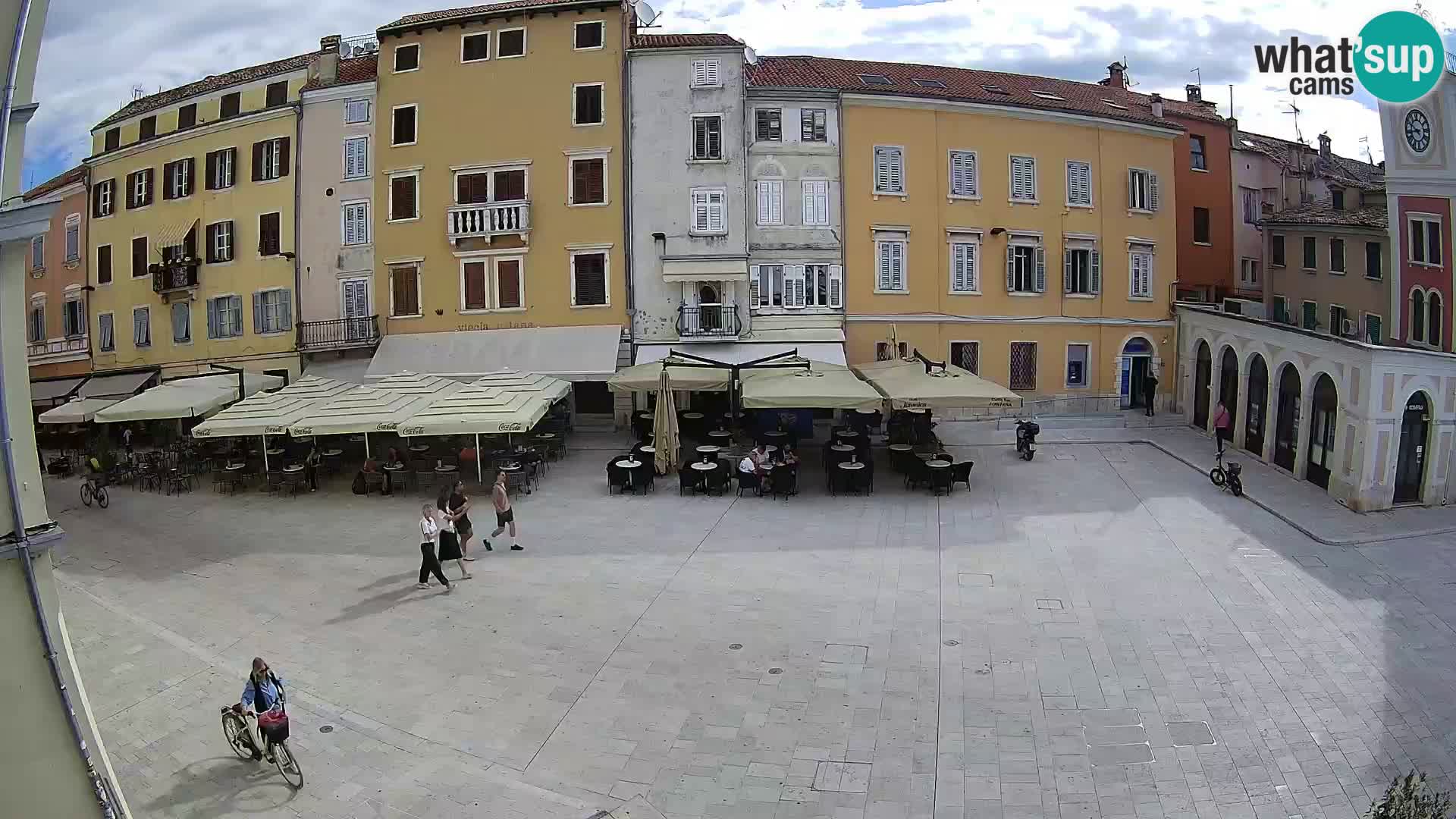 Webcam Rovinj Centre – Place Principale