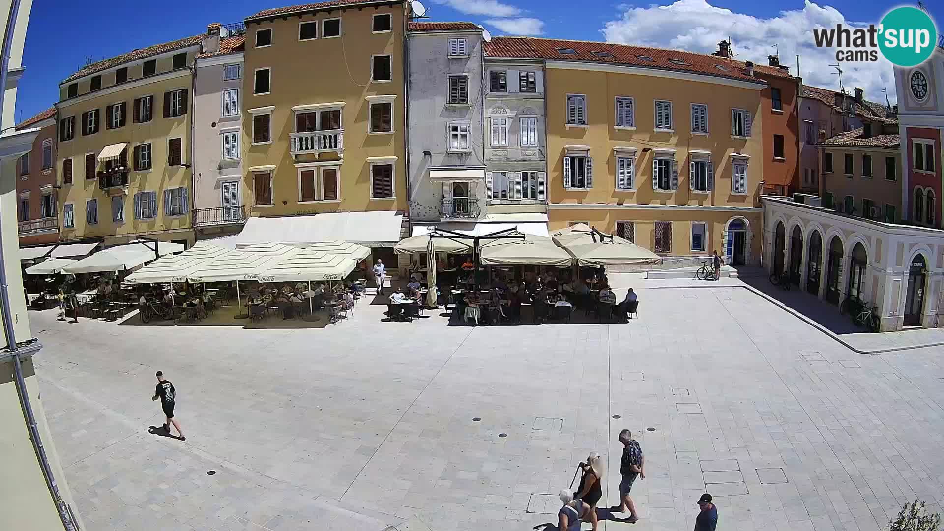 Webcam Rovinj Center – Plaza Principal
