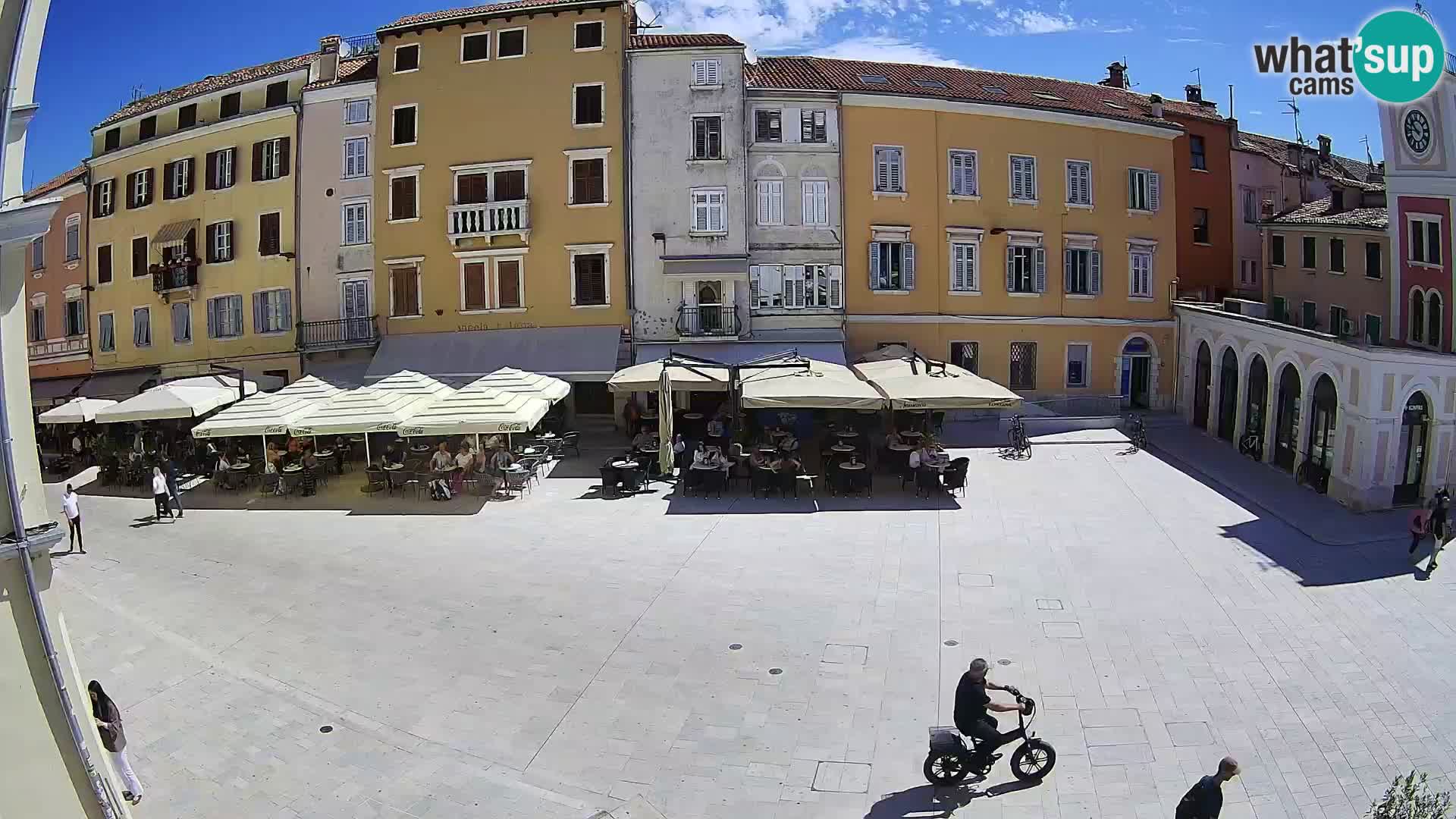 Rovinj Center Webcam – Main Square