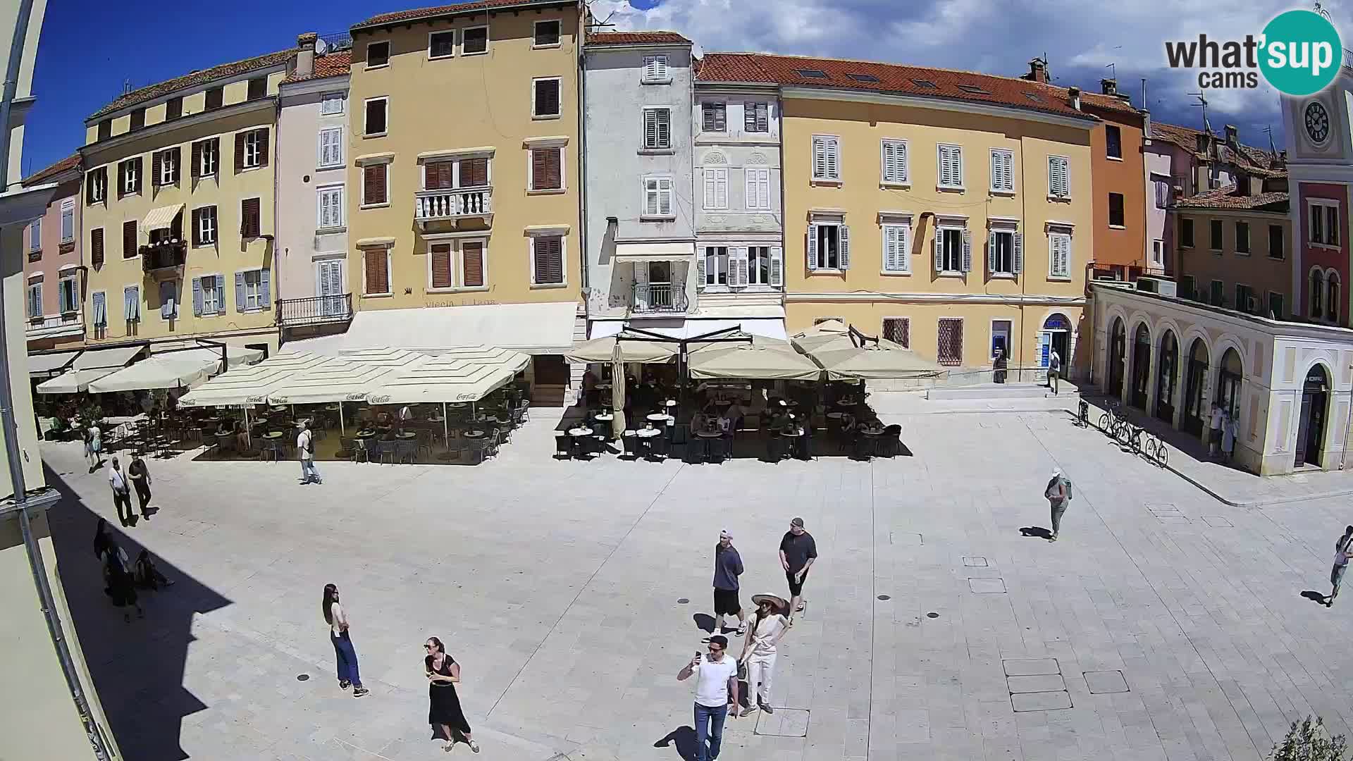 Rovinj Center Webcam – Main Square