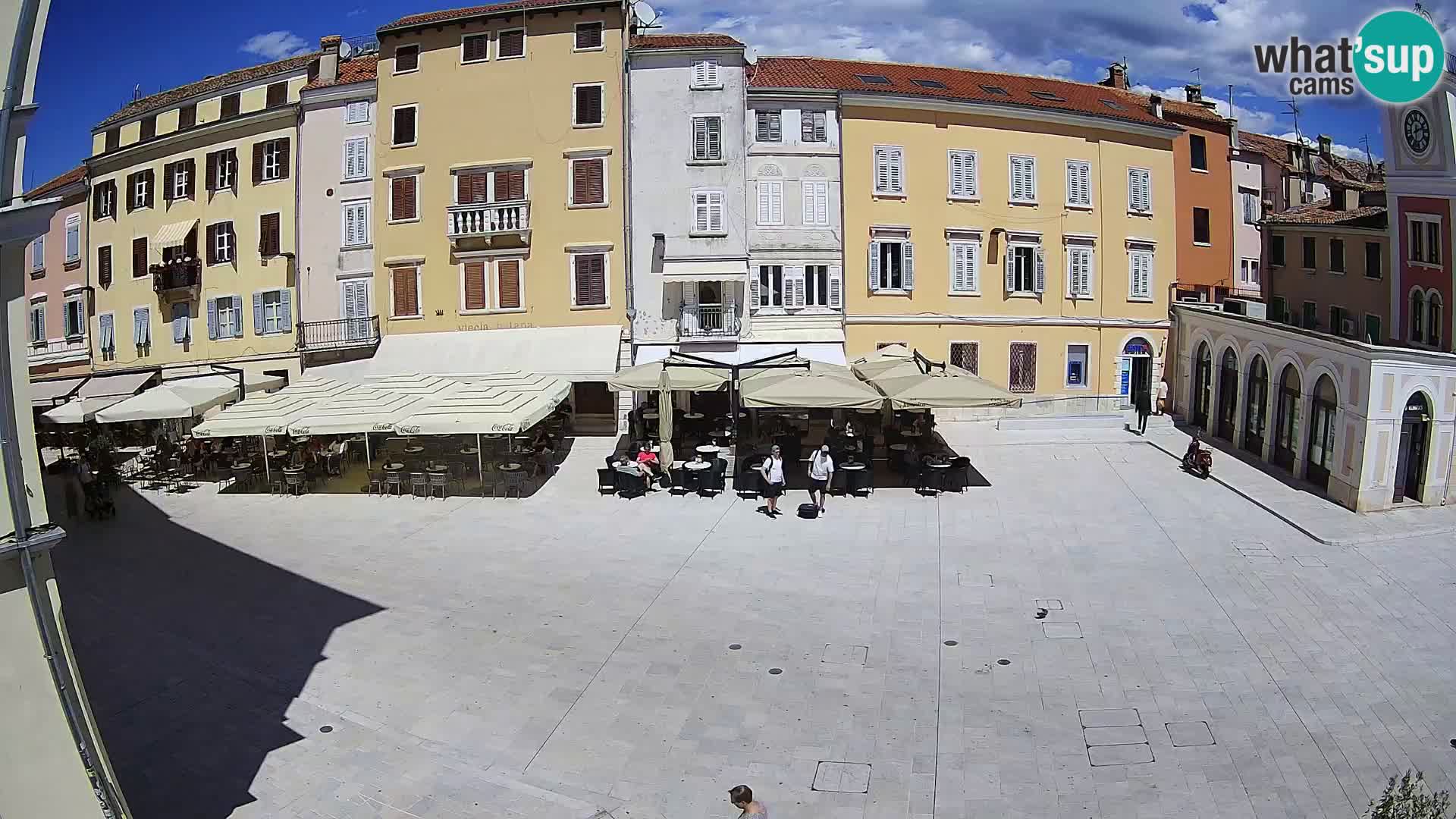 Webcam Rovinj Centre – Place Principale