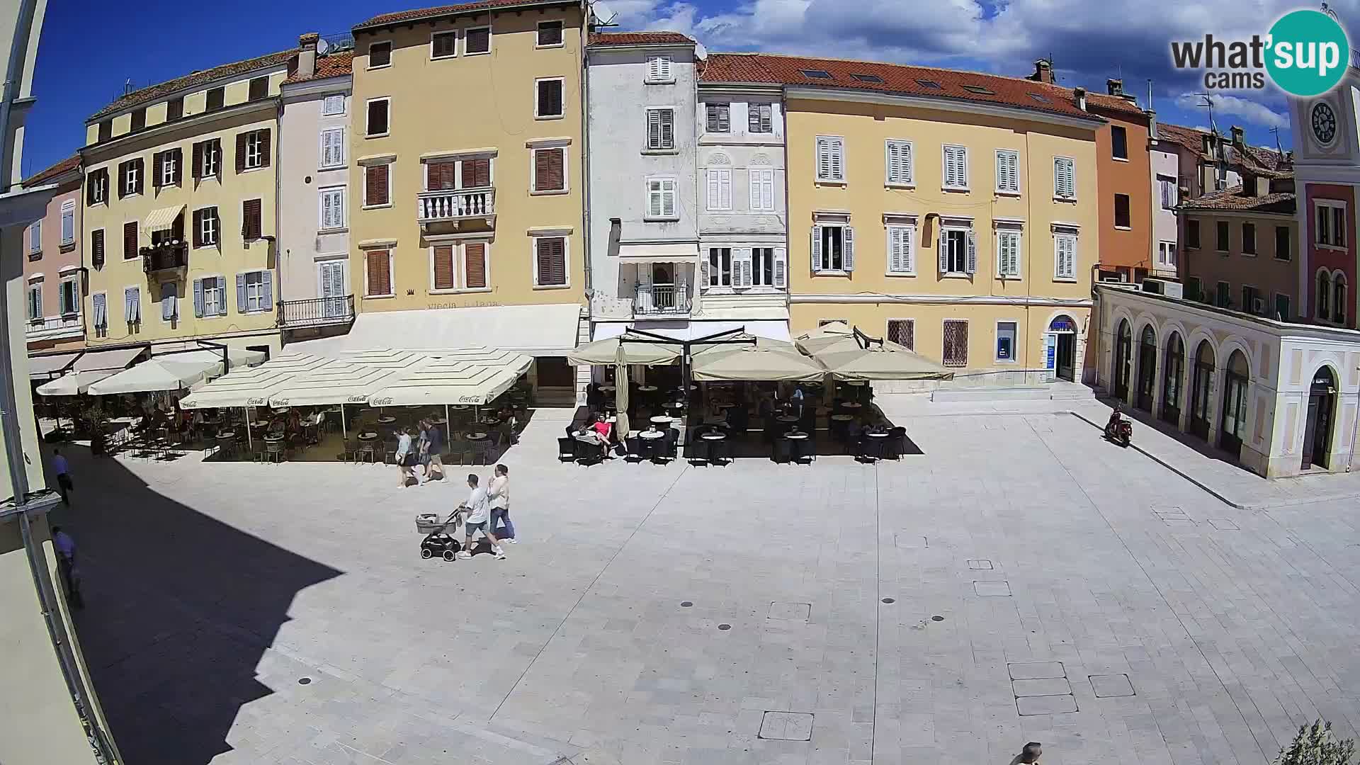 Webcam Rovinj Centre – Place Principale