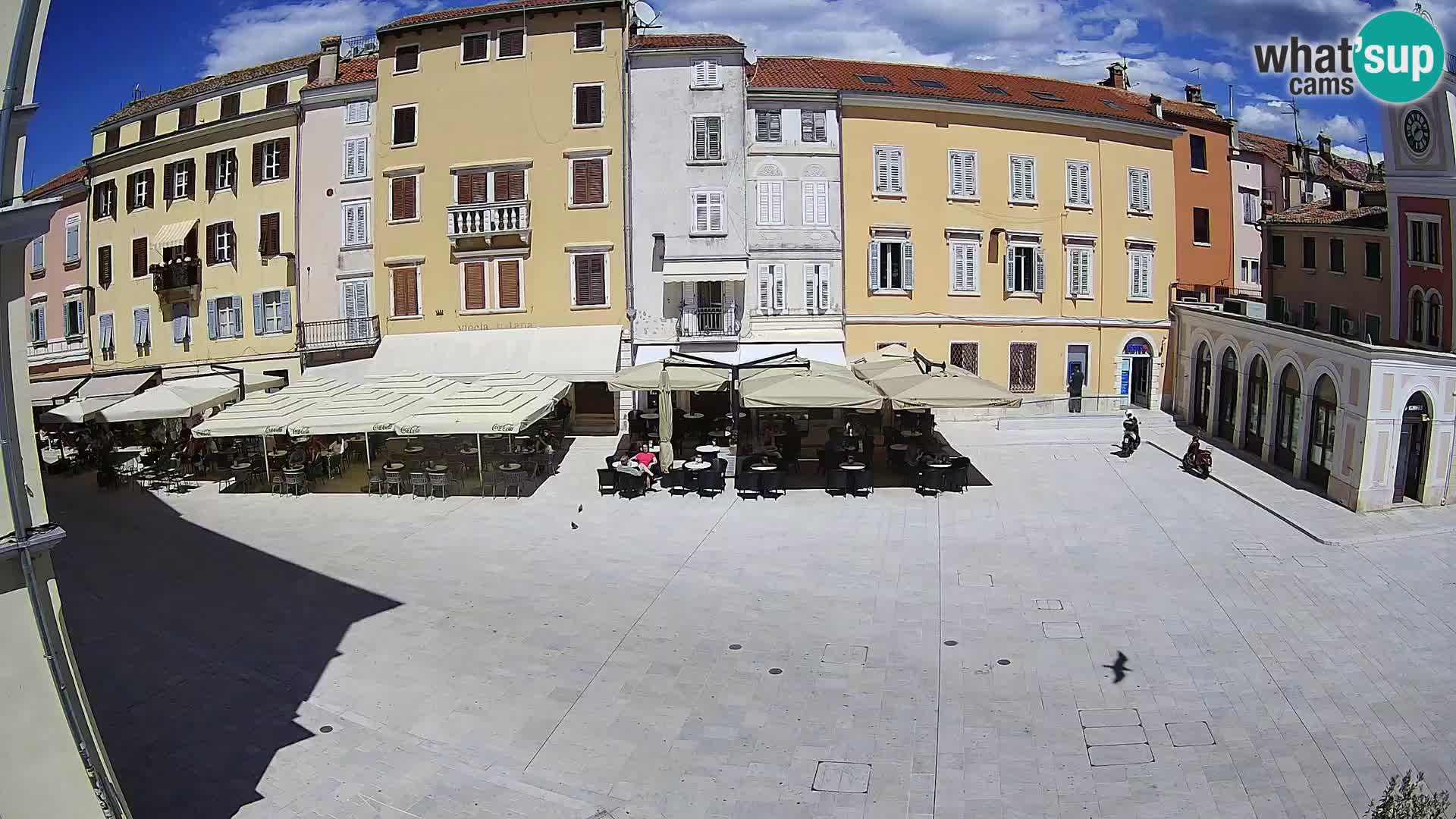 Webcam Rovinj Center – Plaza Principal