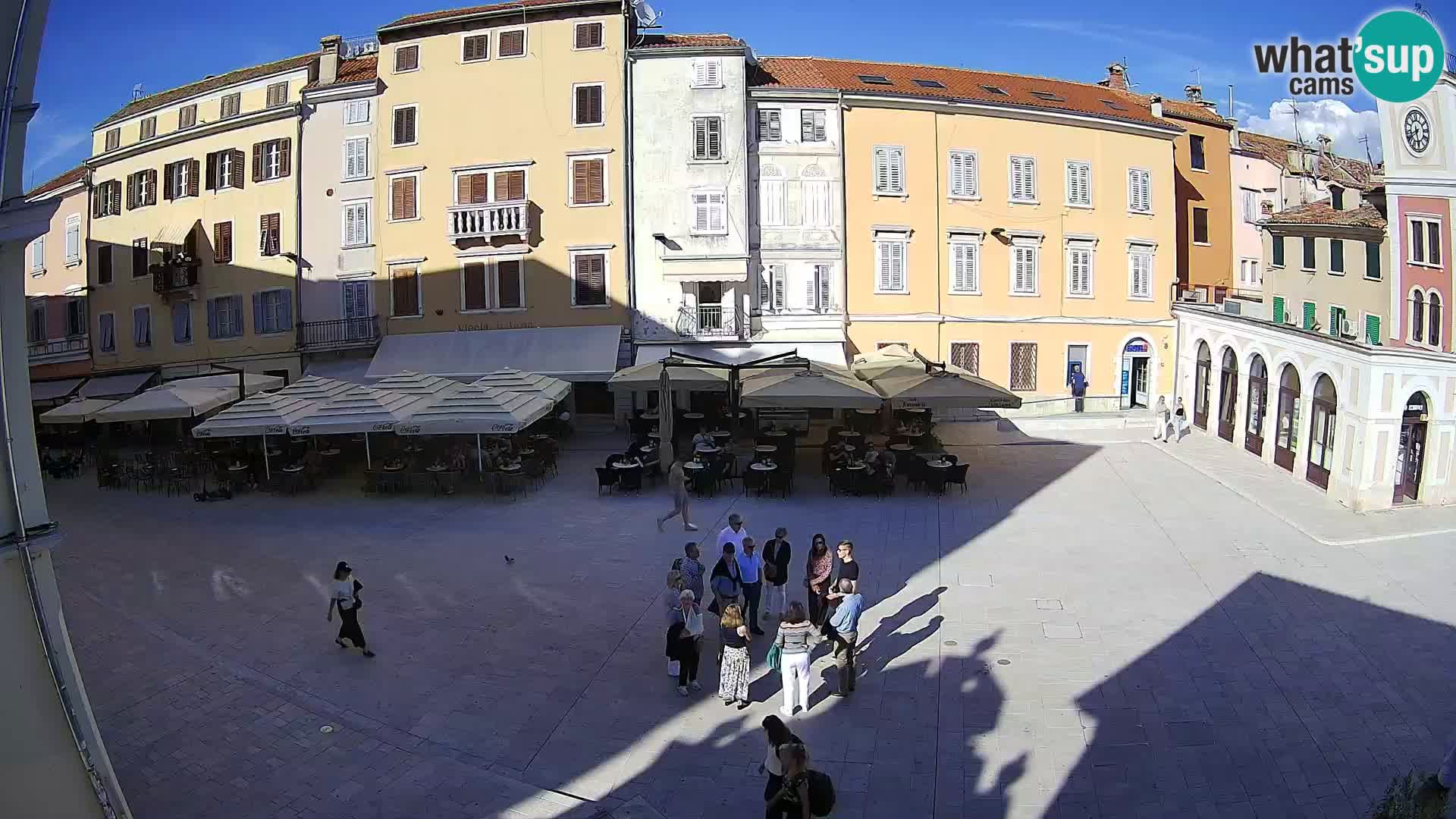 Webcam Rovinj Centre – Place Principale