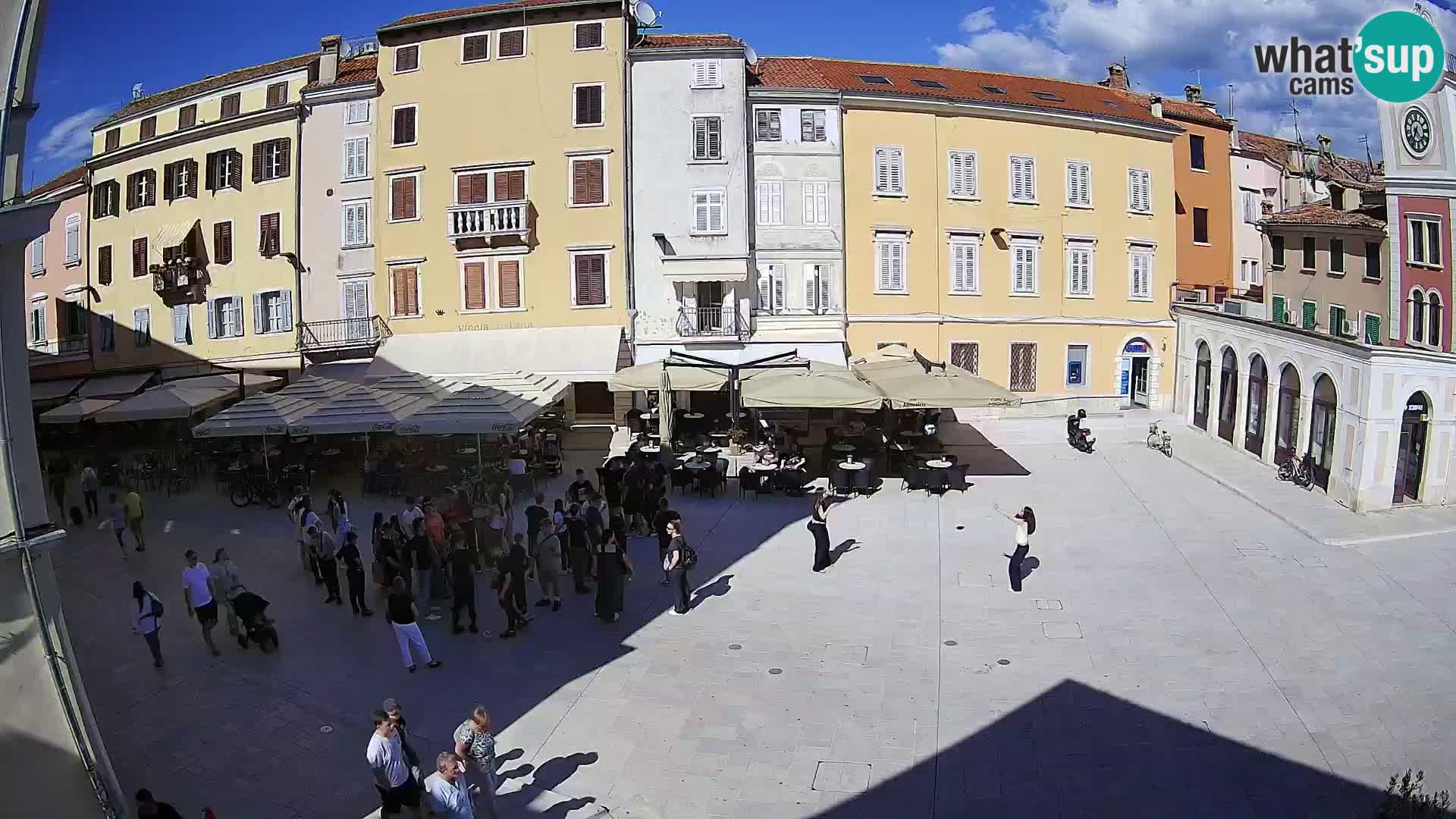 Webcam Rovinj Center – Plaza Principal