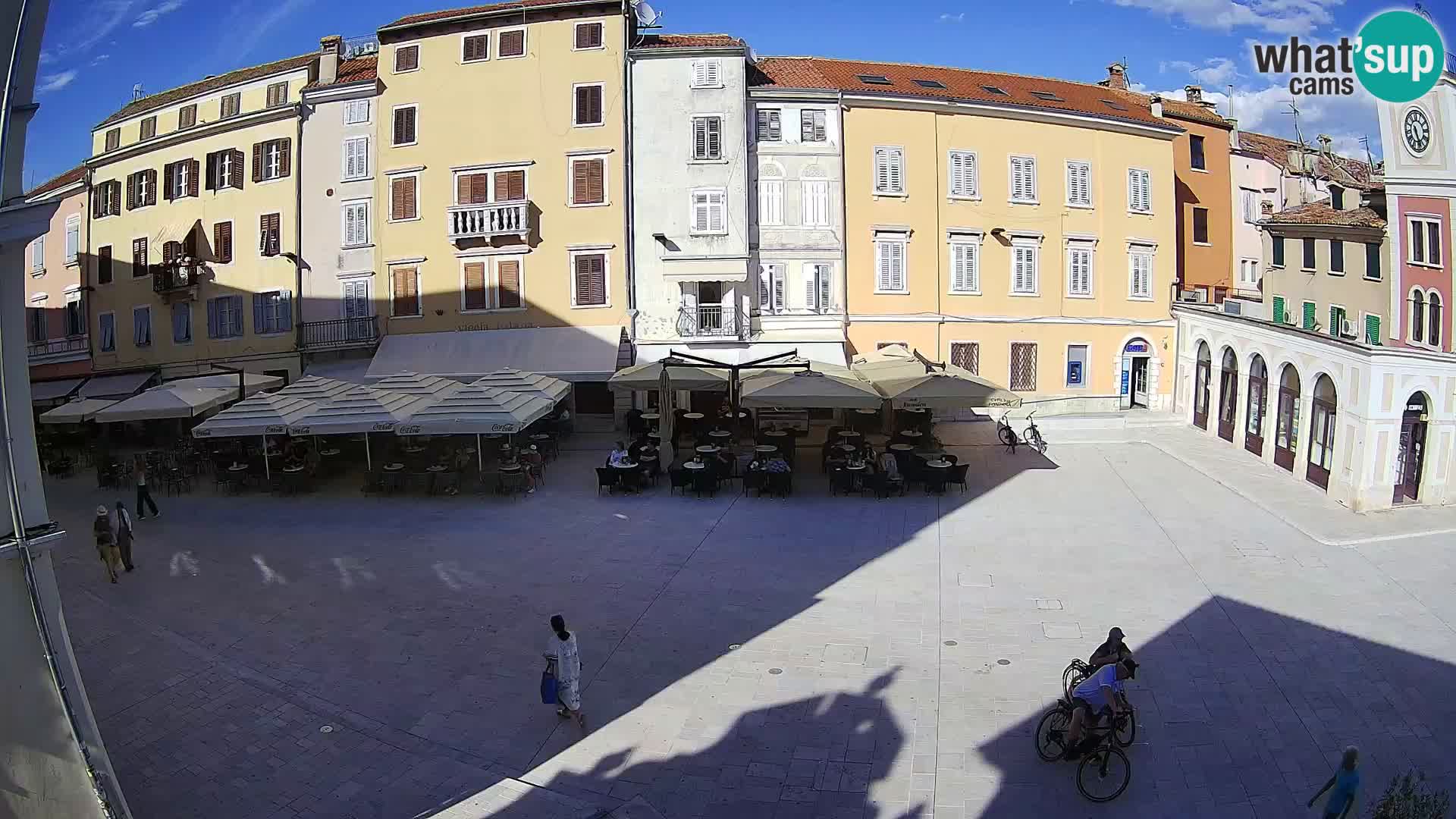 Spletna kamera Rovinj Center – Glavni trg