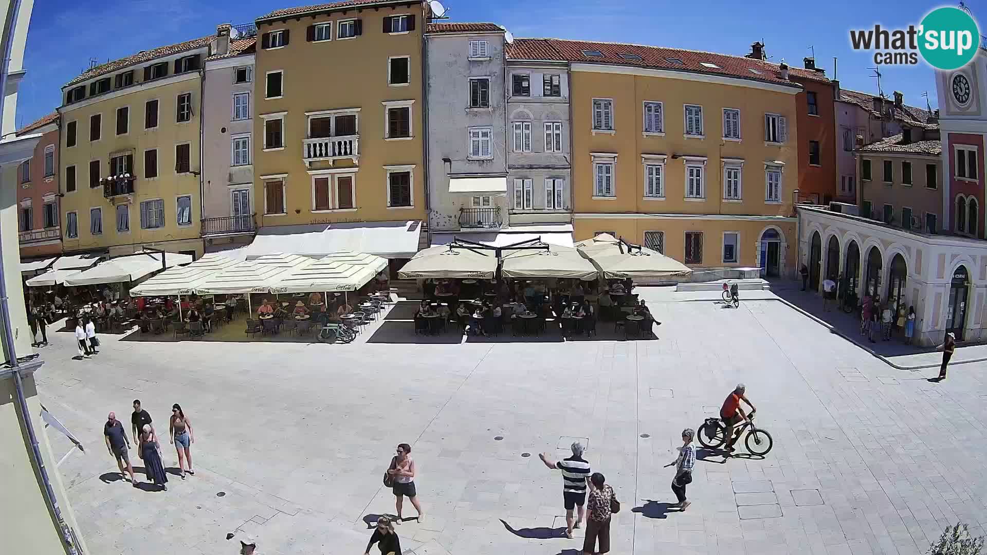 Spletna kamera Rovinj Center – Glavni trg