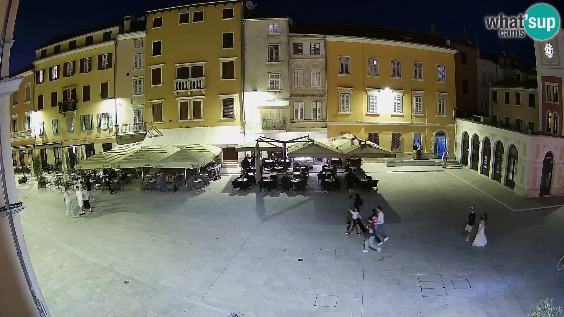 Webcam Rovinj Center – Plaza Principal