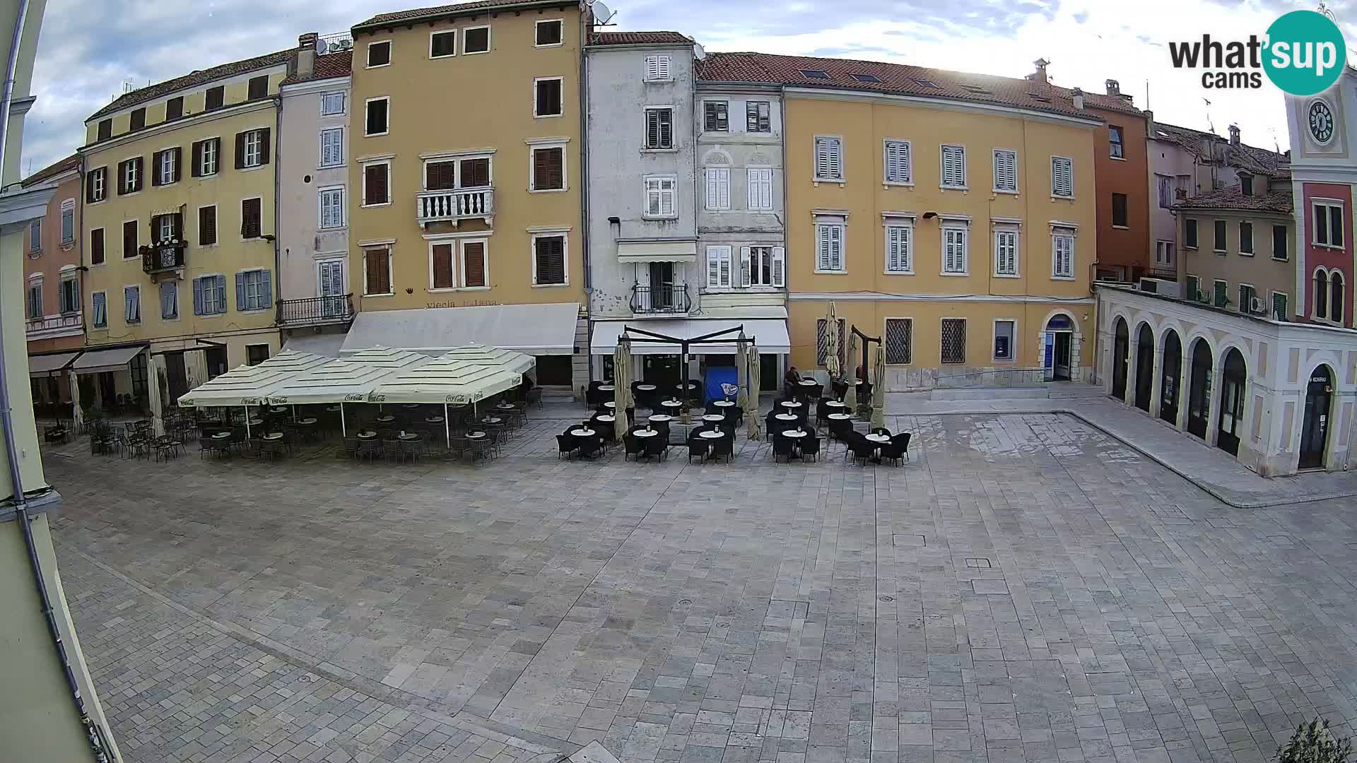 Rovinj Center Webcam – Main Square