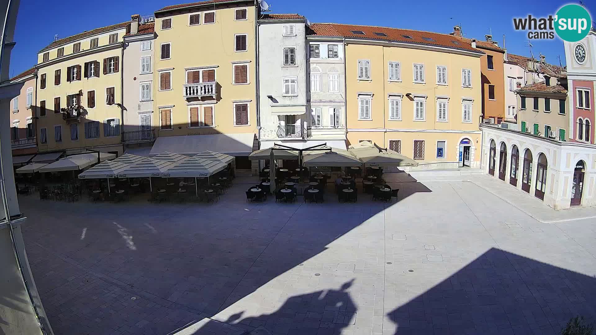 Webcam Rovinj Centre – Place Principale