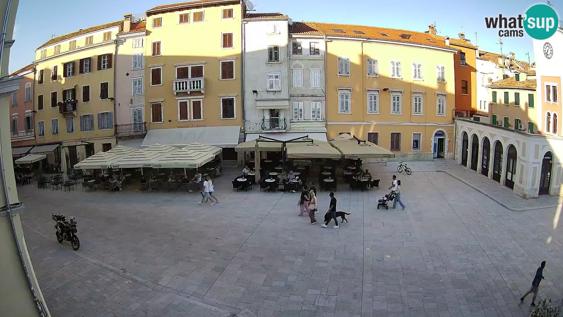 Webcam Rovinj Center – Plaza Principal