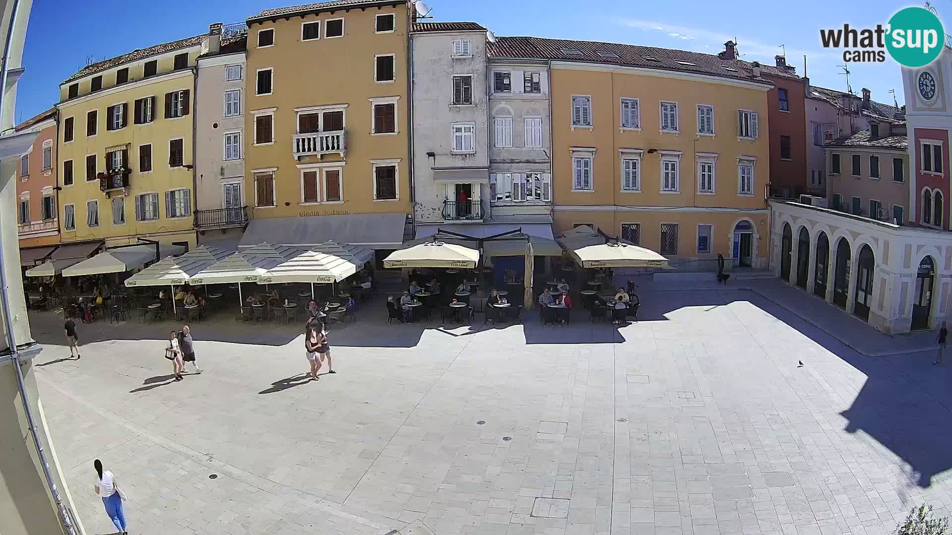 Webcam Rovigno Centro – Piazza Centrale